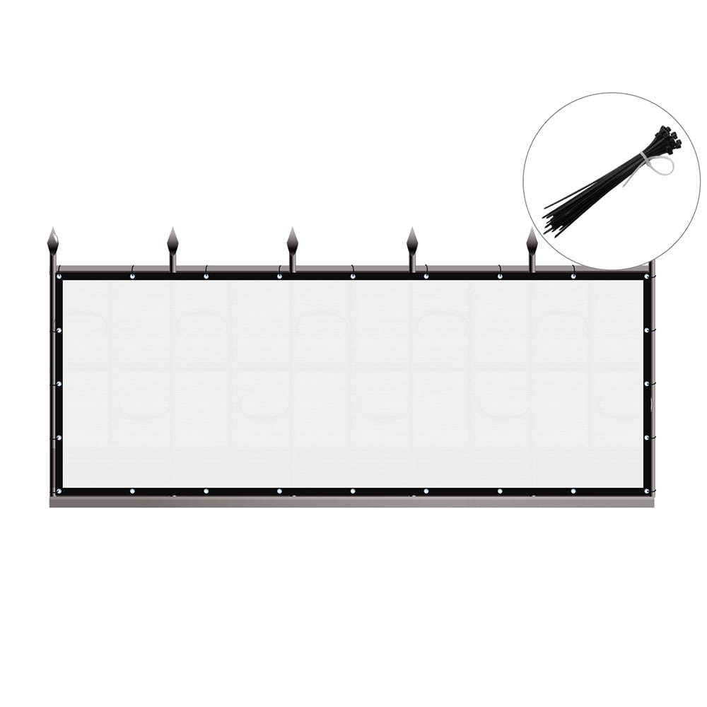 Agfabric PFSWT0310 shade cloth 3-ft x 10-ft White Shade fabric