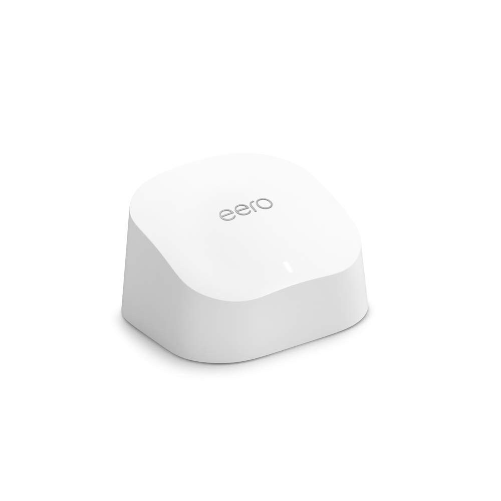 eero 6+ Dual Band Mesh Wi-Fi 6+ Router, 2.4 GHz and 5 GHz bands 1