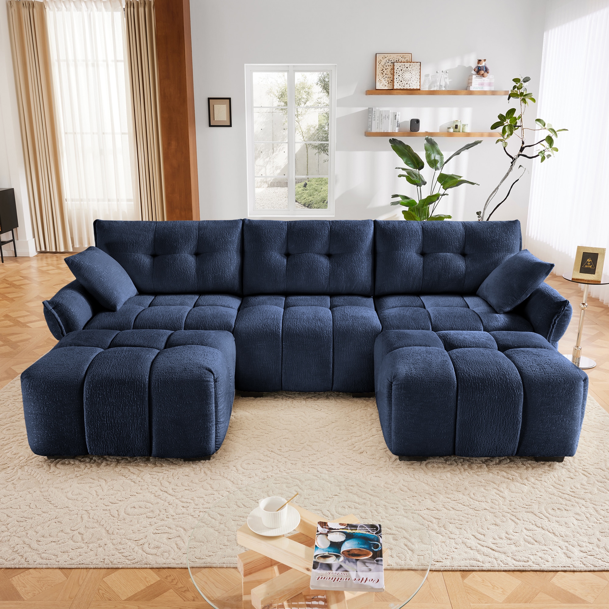 SINOFURN SYA370052GY Sofas-Loveseats - View #2