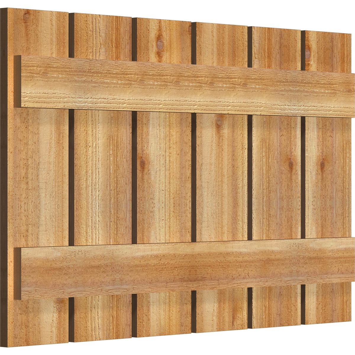 Ekena Millwork RBS06S35X022RWR Exterior-Shutters - View #2