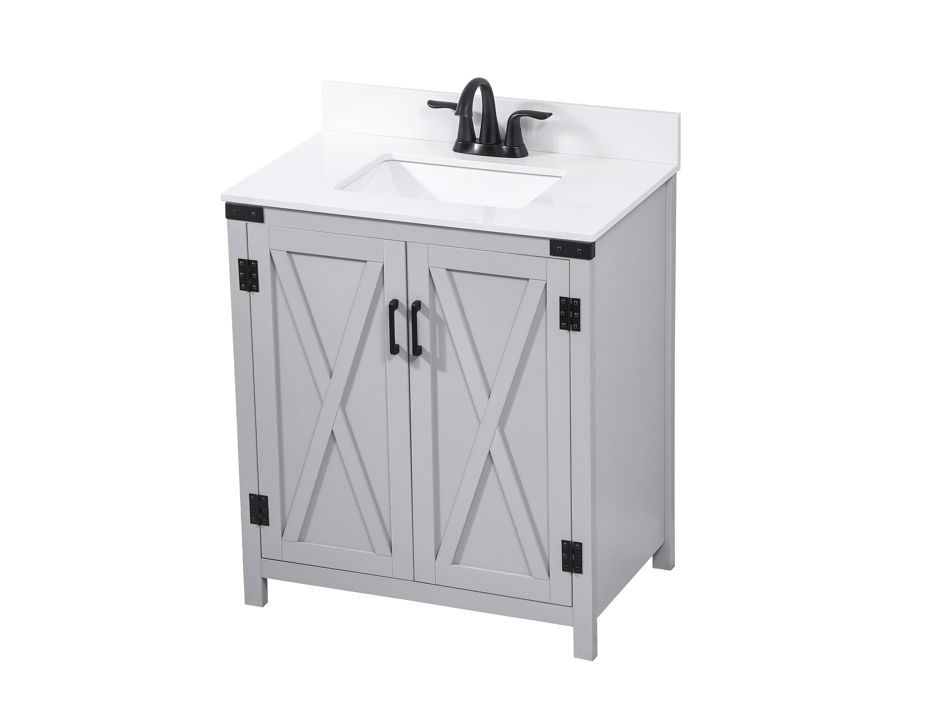 Elegant Decor HF270690GR Bath-Vanity-Combo - View #9