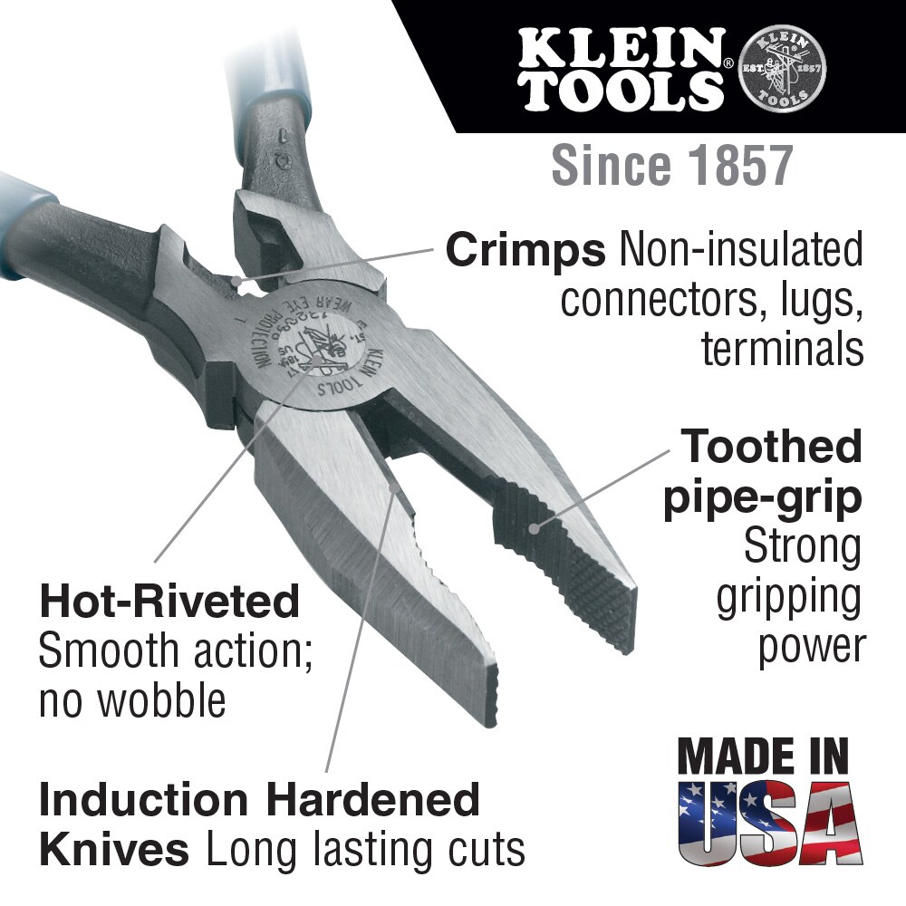 Klein Tools J12098 sidecutters - View #2