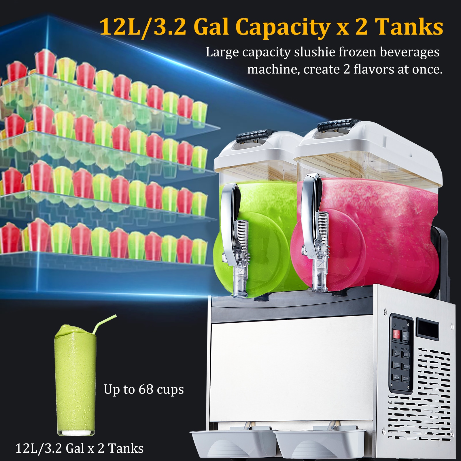 GarveeLife C3H-CFICQS5P0IKQ Frozen-Drink-Makers - View #4