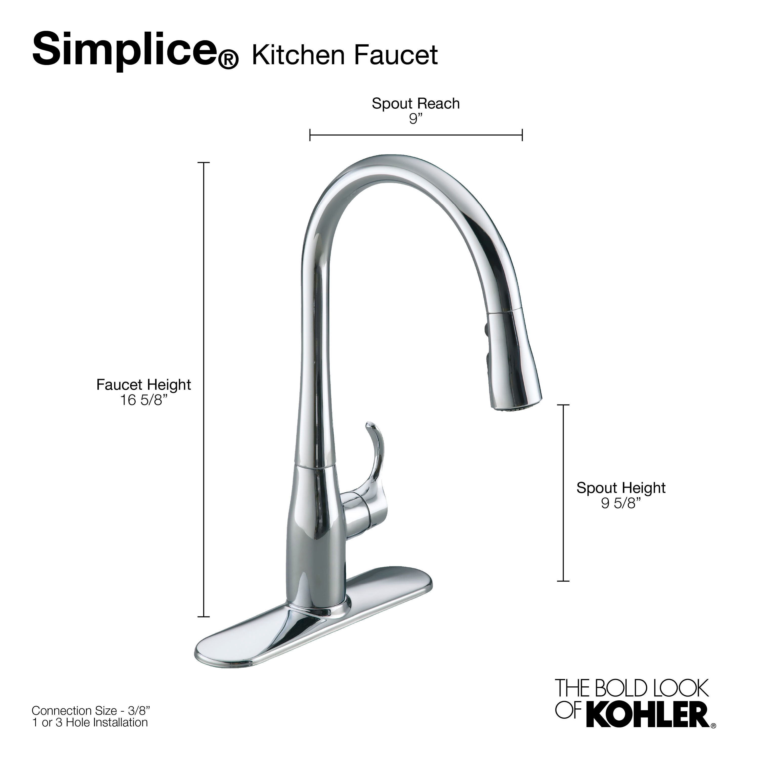 KOHLER 596-BL Kitchen-Faucets - View #11