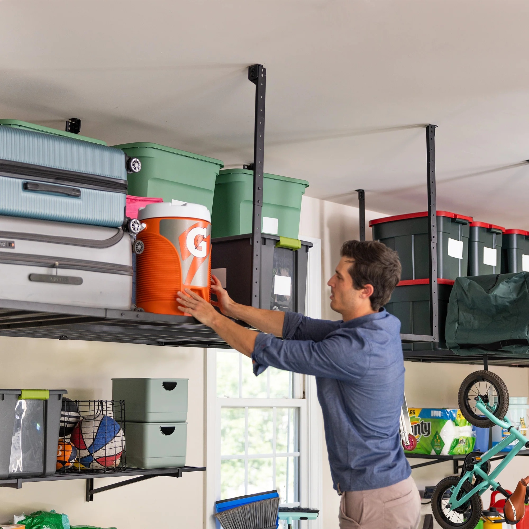 StoreYourBoard SYB-CEILING-4X8 Overhead-Garage-Storage - View #3