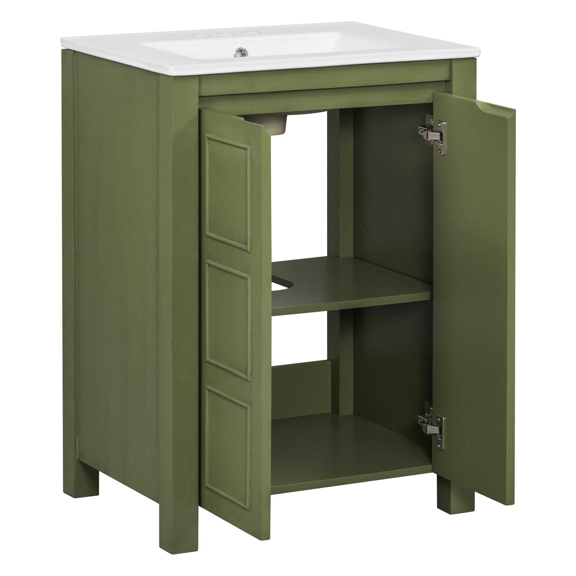 Homy Casa BVYU-W36-GR Bath-Vanity-Combo - View #11