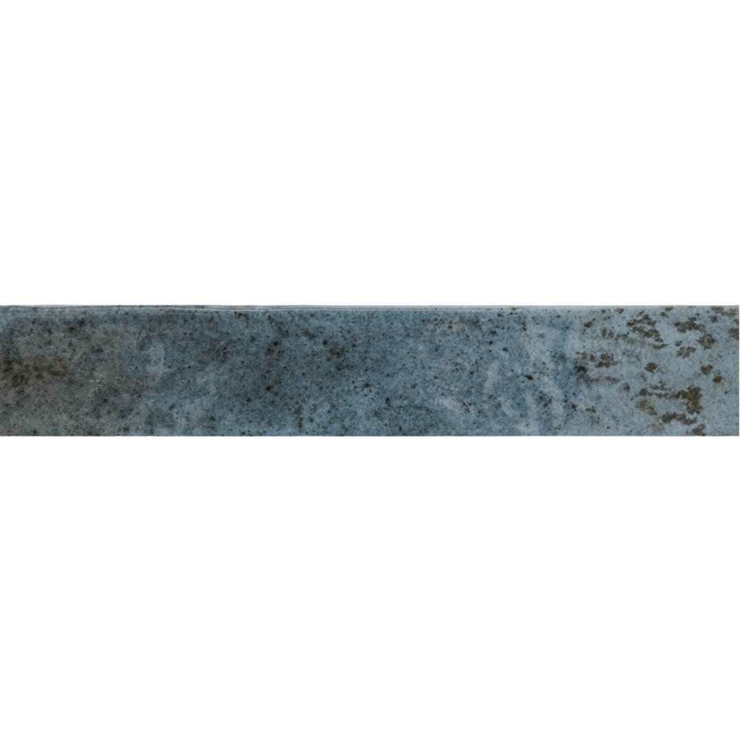 Ibiza 2" x 10" Blue Glossy Ceramic Subway Tile