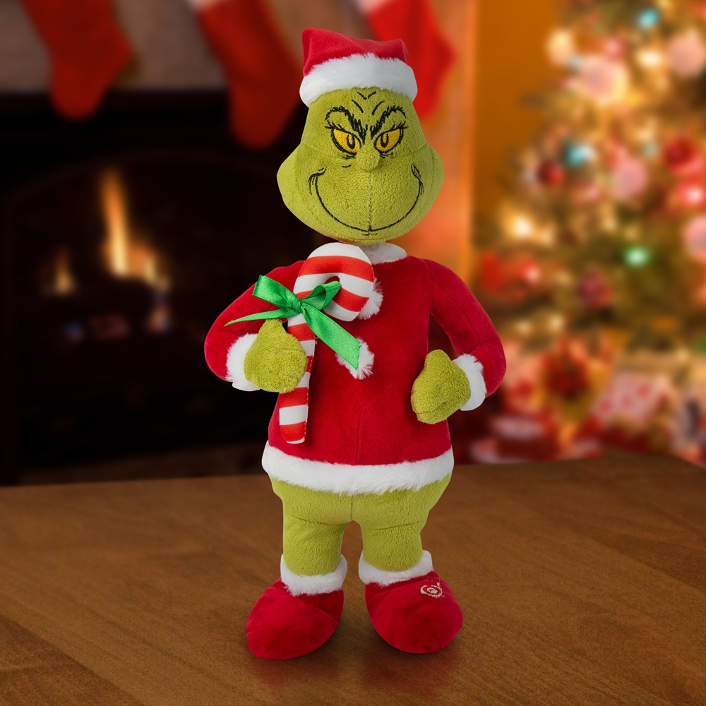 Grinch 12.99-in Musical Animatronic Dr. Seuss The Grinch Toys  Battery-operated Batteries Included Christmas Decor at