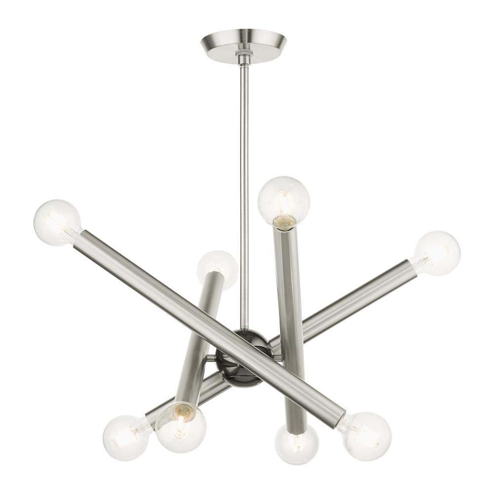 Stafford 8-Light Brushed Nickel Sputnik Chandelier
