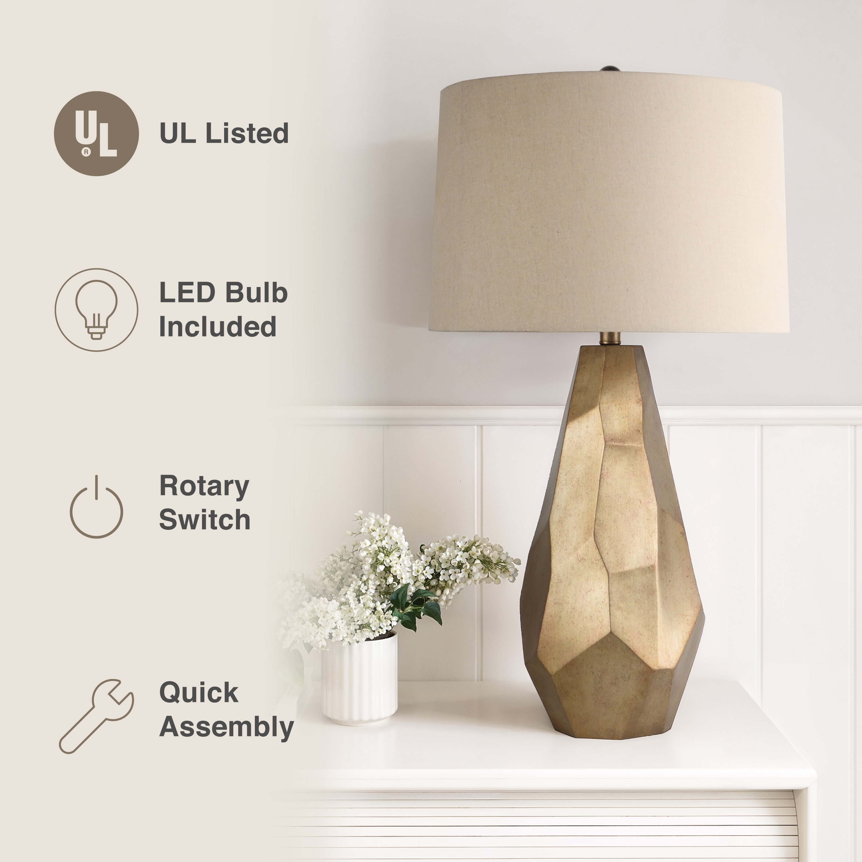 Abani Rugs TBL112A Table-Lamps - View #3