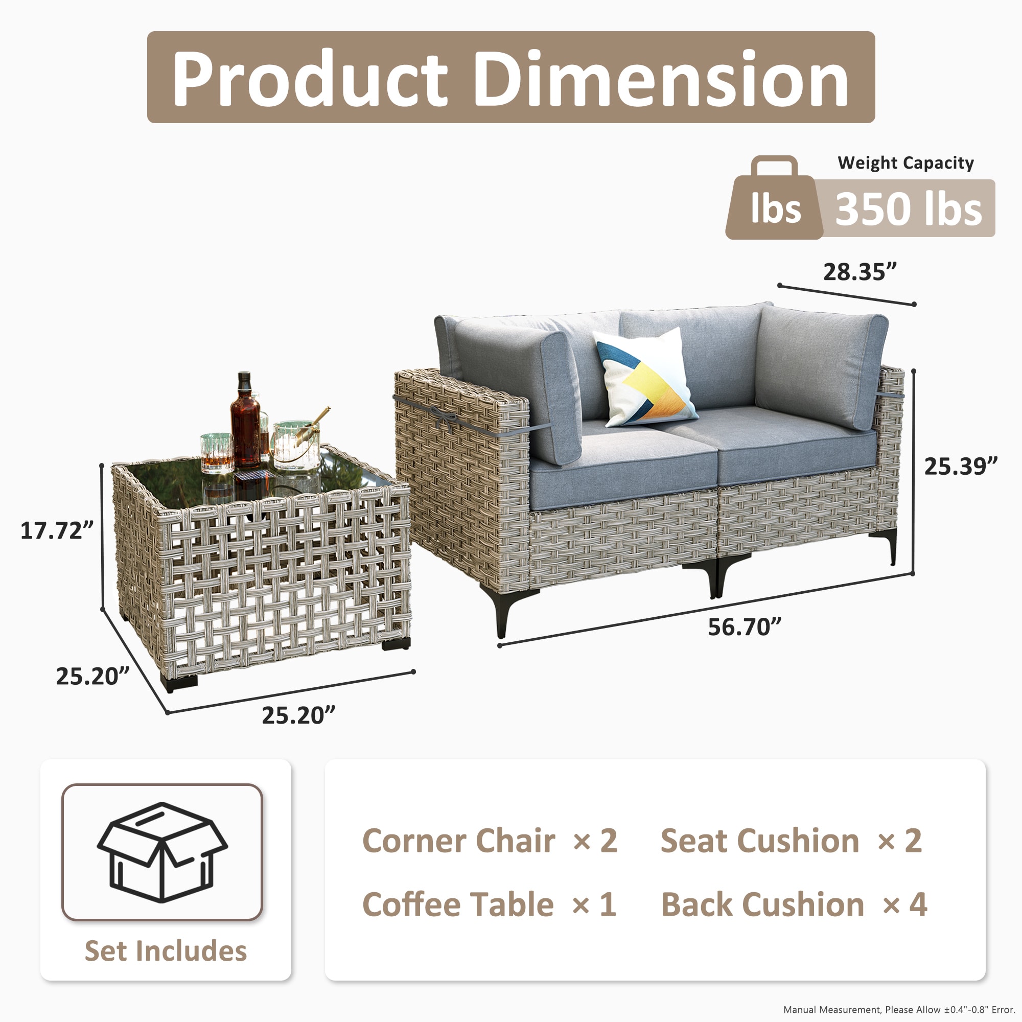 Ovios SK200-1 Patio-Sofas-Daybeds - View #6