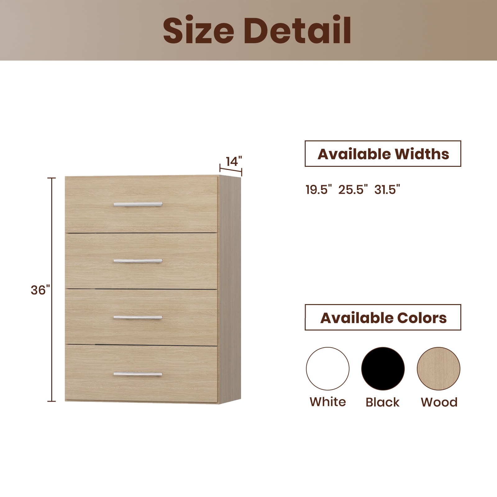 LOVMOR LO-A4D700560E-SY-ZJL Wood-Closet-Shelves - View #3