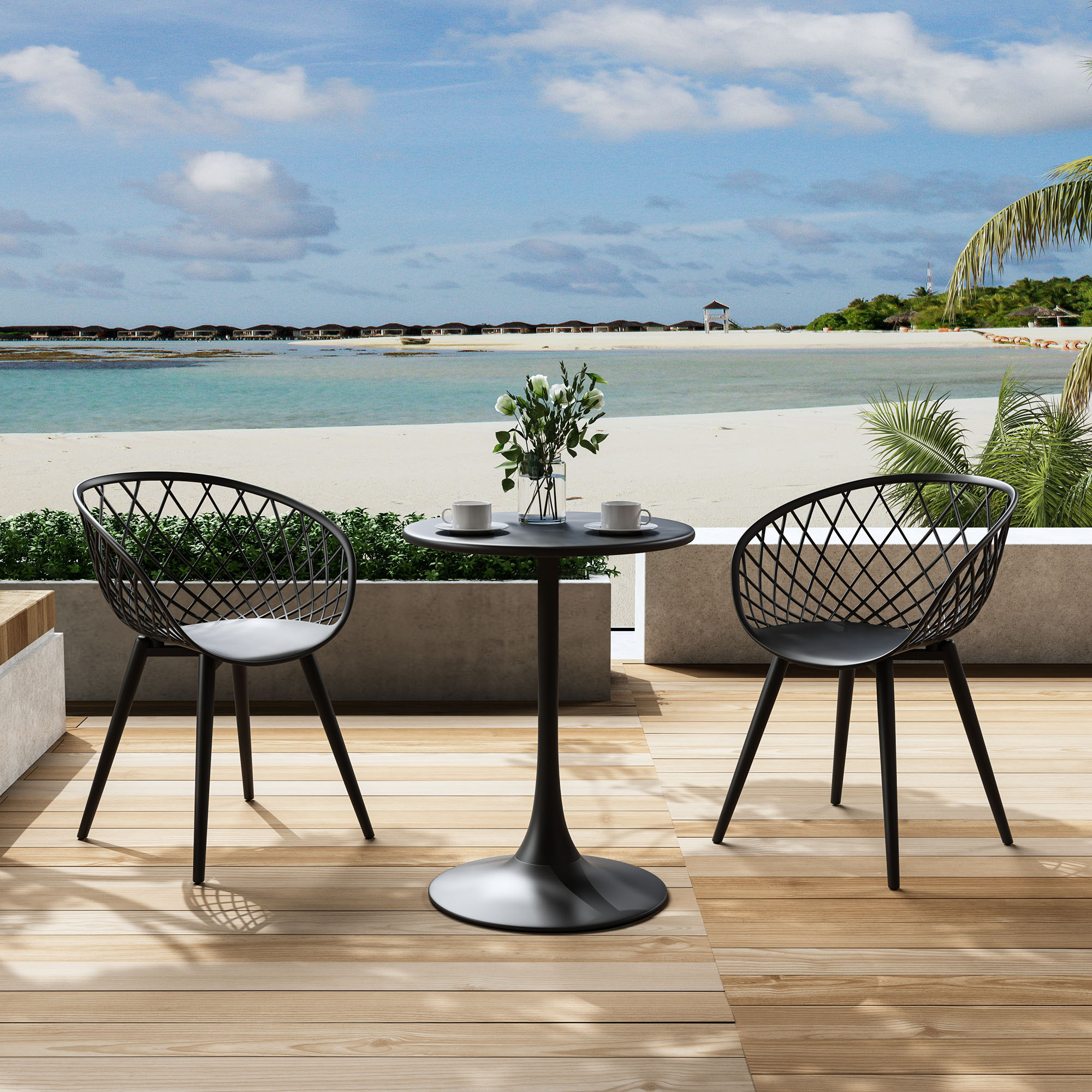 Jamesdar JSET240-BKBK Dining-Sets - View #2