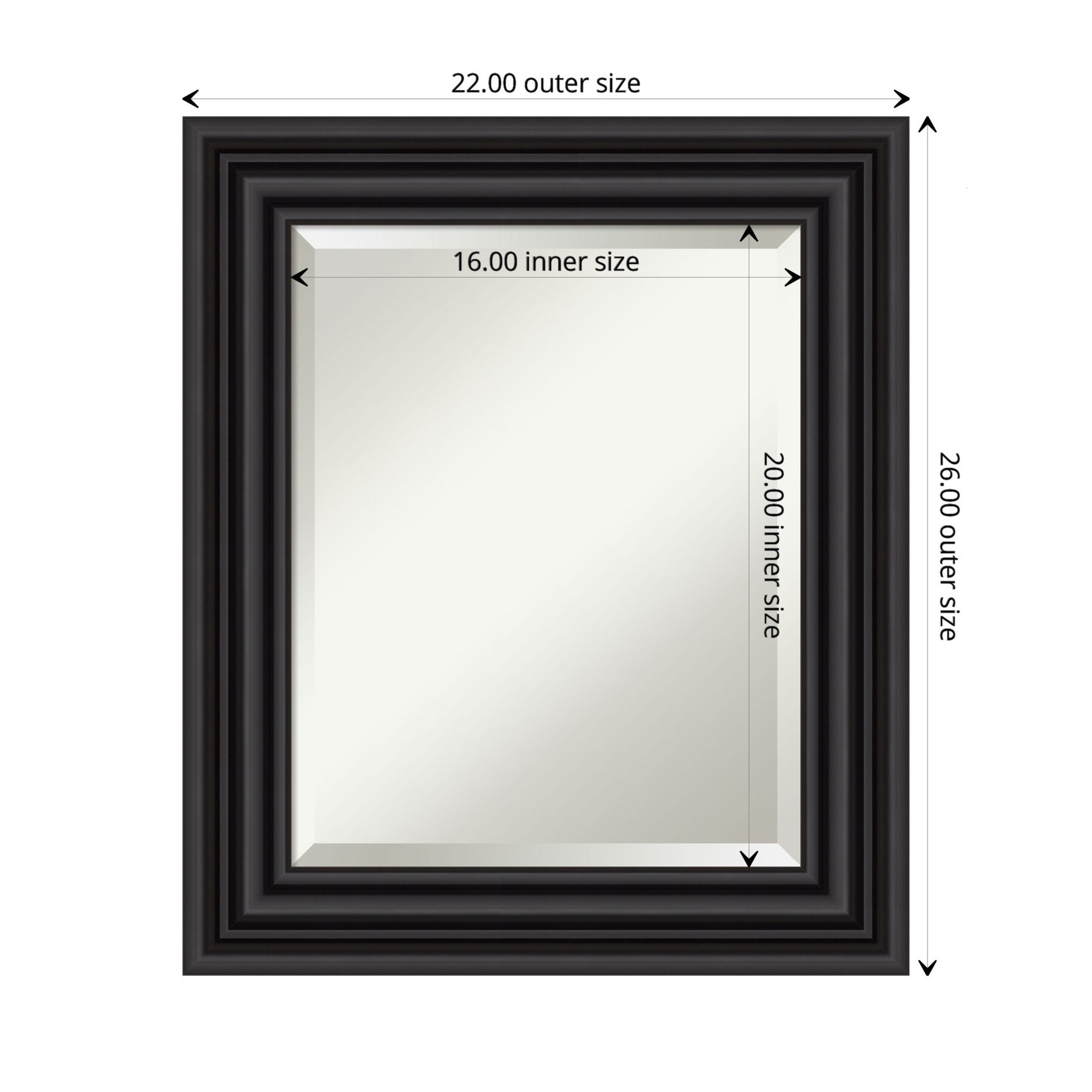 Amanti Art DSW4593023 Framed-Bath-Mirrors - View #4