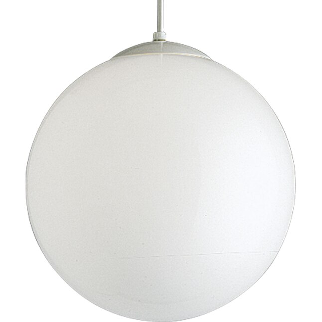 Pendant Lighting, White Globe Pendant Light Fixture