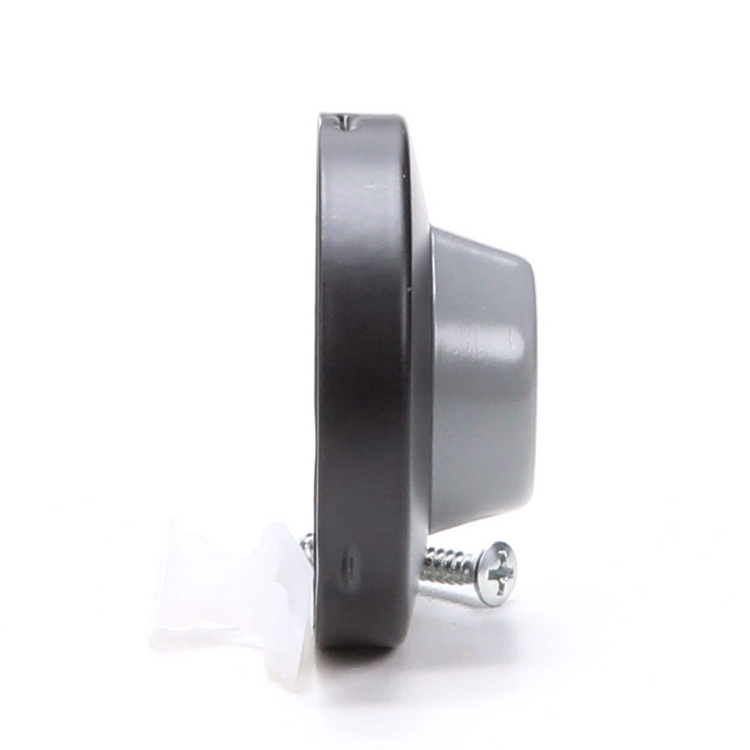 National Hardware N236-002 Entry Door Concave Bumper 2.5" x 2.5" 