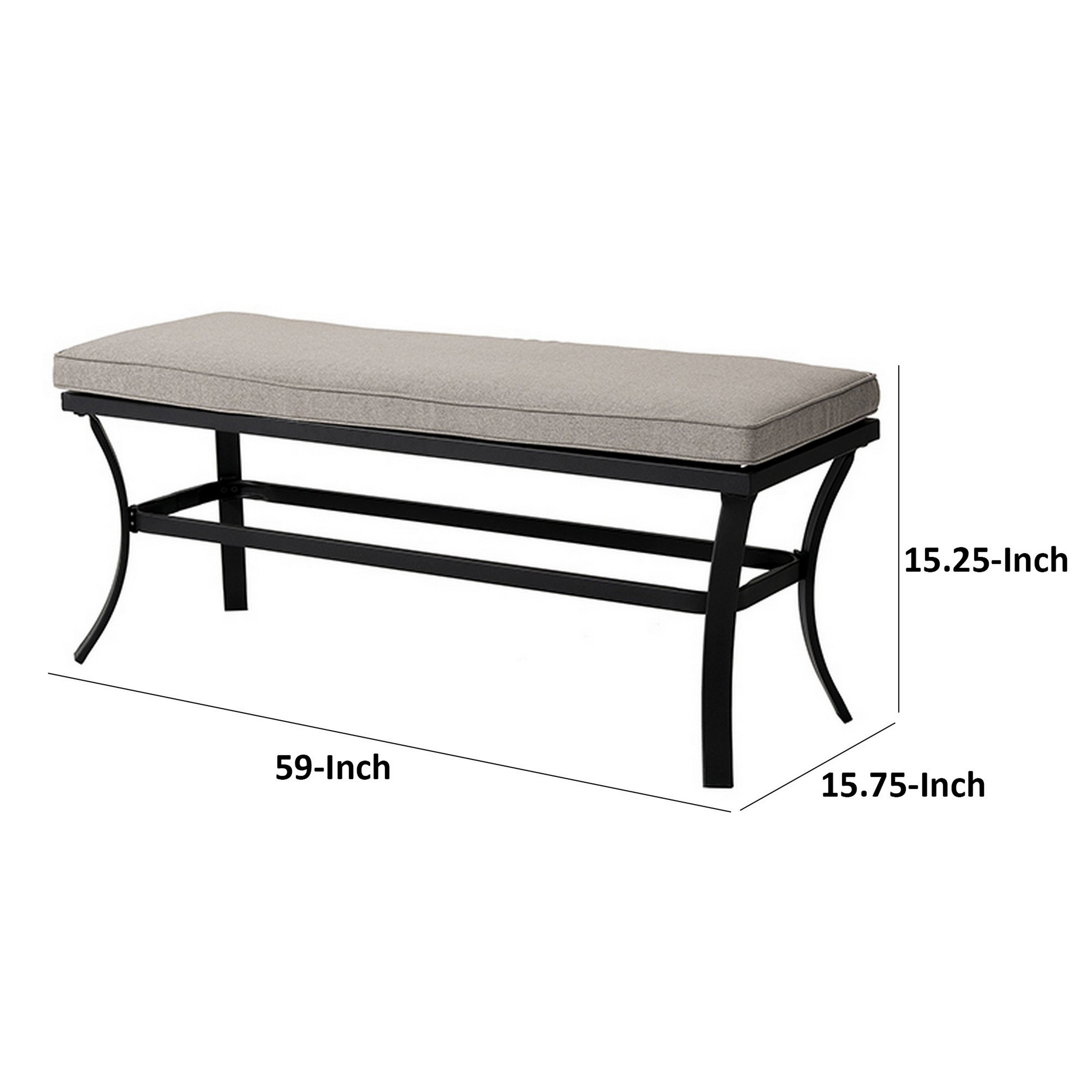 Benzara BM302164 benches - View #6