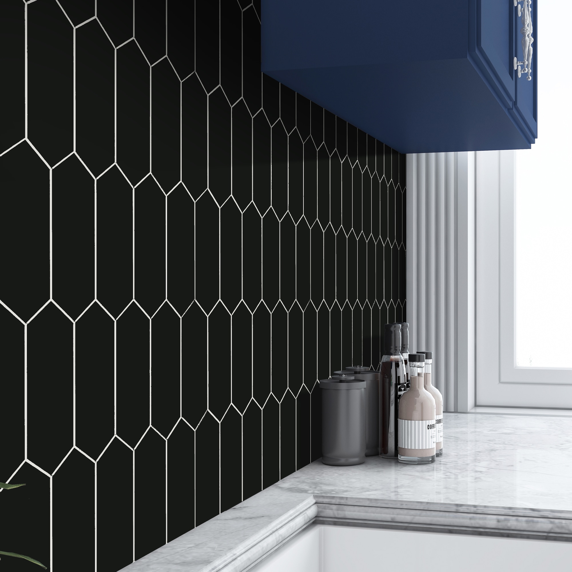 SUNWINGS SDS001-BLK-10 Ceramic-Tile - View #2