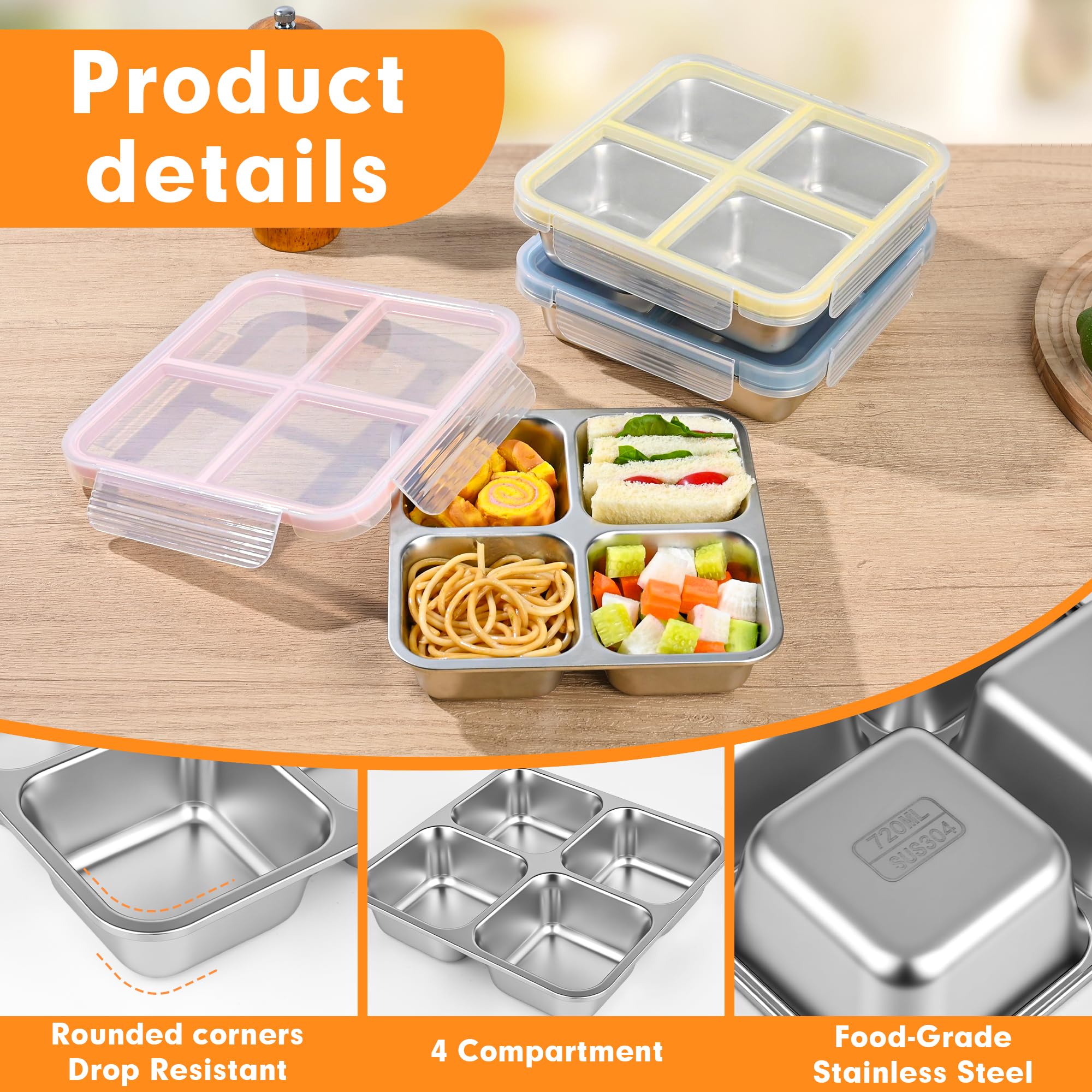 DHMHD LDH0821X199 Food-Storage-Containers - View #3