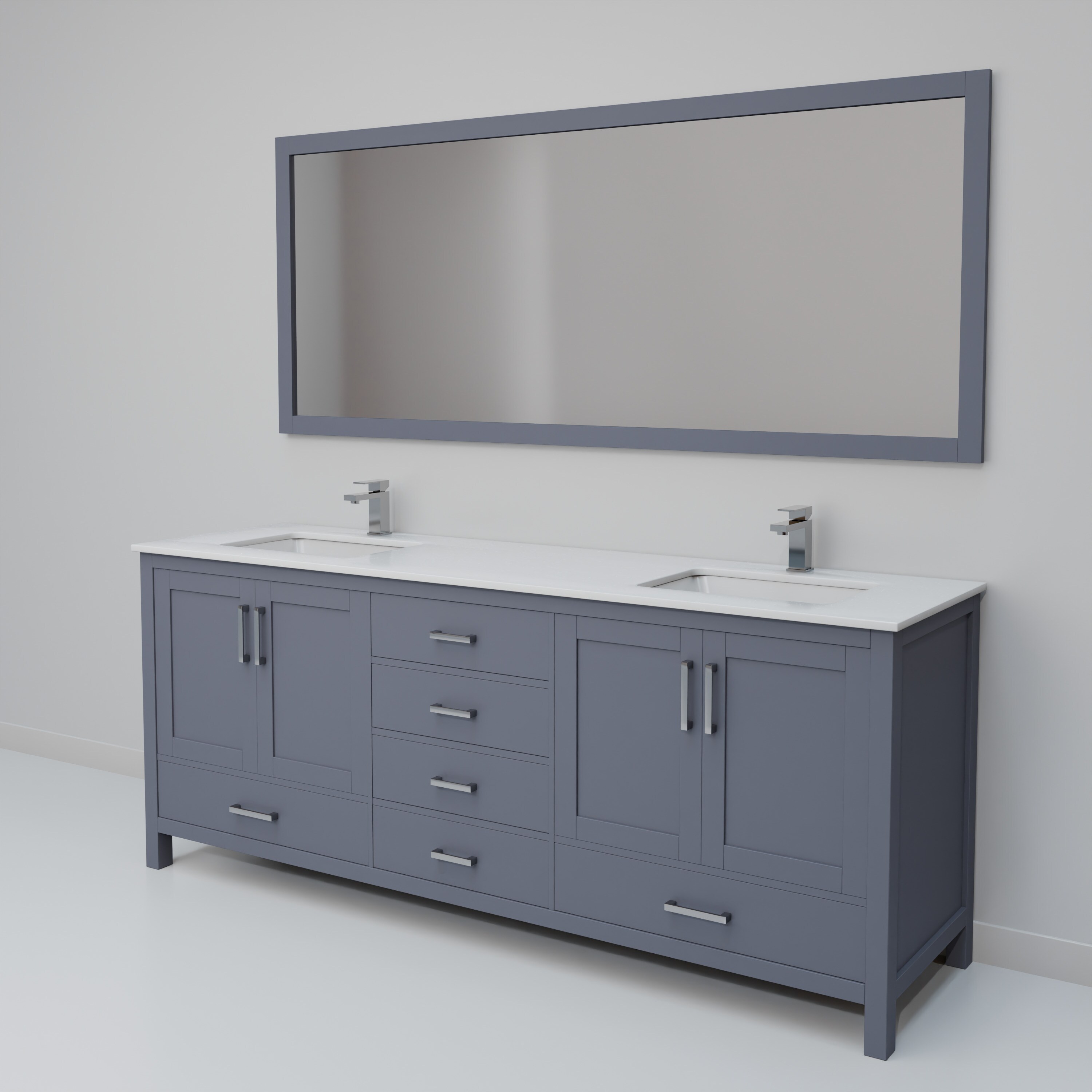 Lexora LVJ72DB311 Bath-Vanity-Combo - View #5
