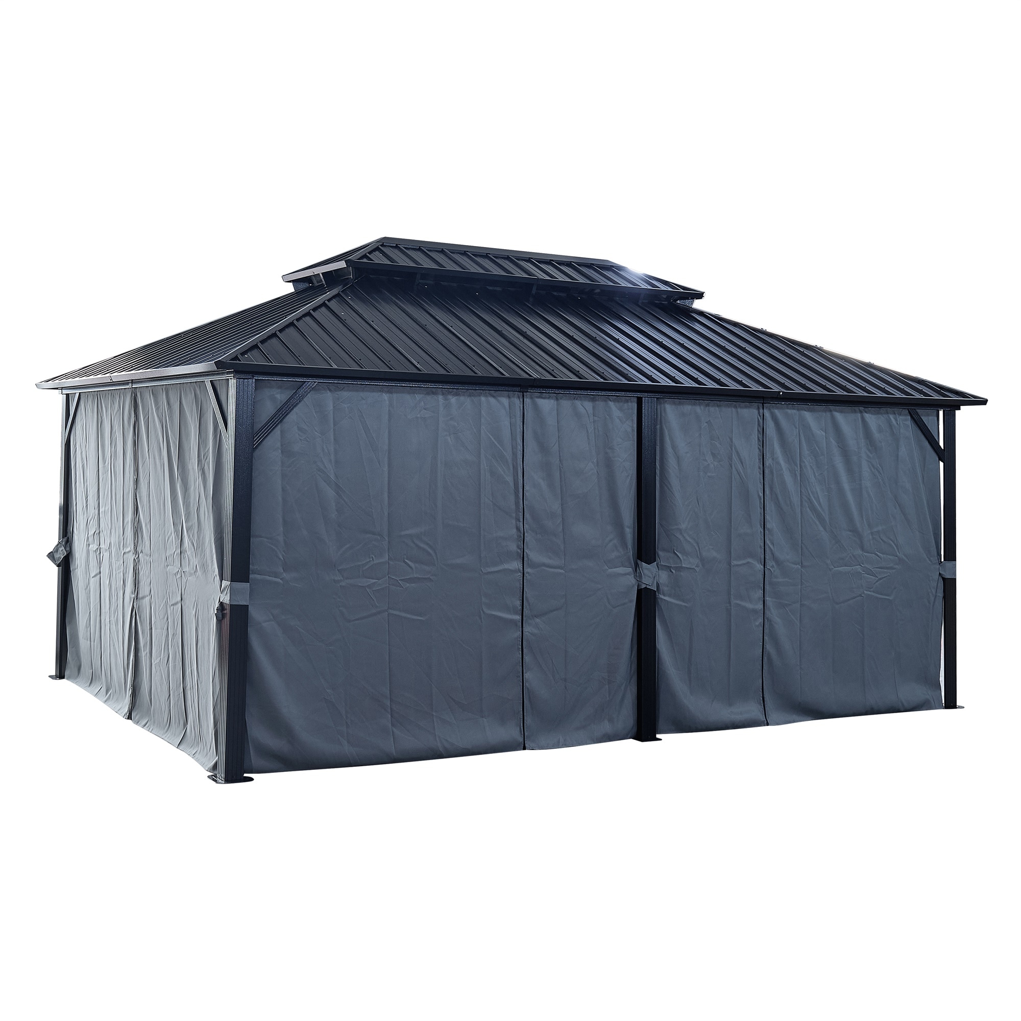 Mondawe 21OD140122BE-B Wood-Resin-Gazebos - View #10