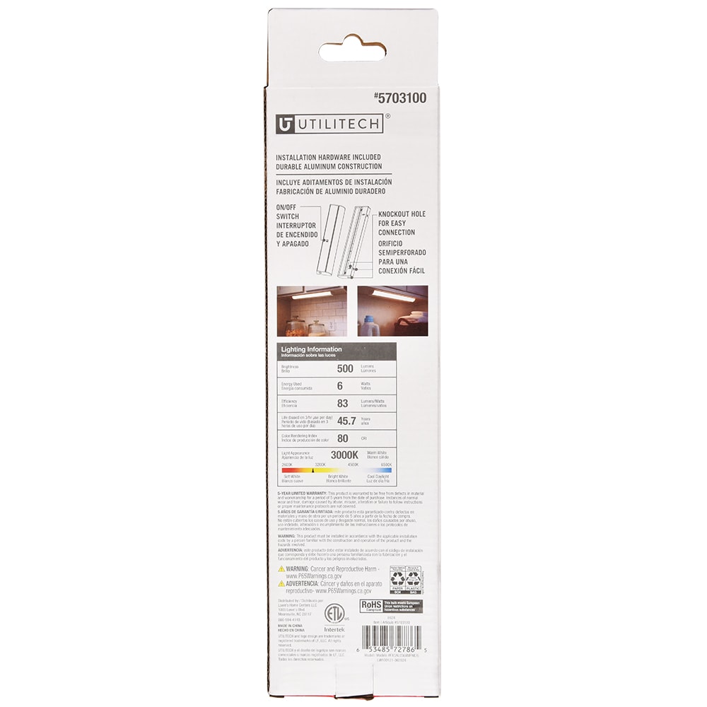 Utilitech FXCAL036AMFNE/6 Led-Cabinet-Lighting - View #11