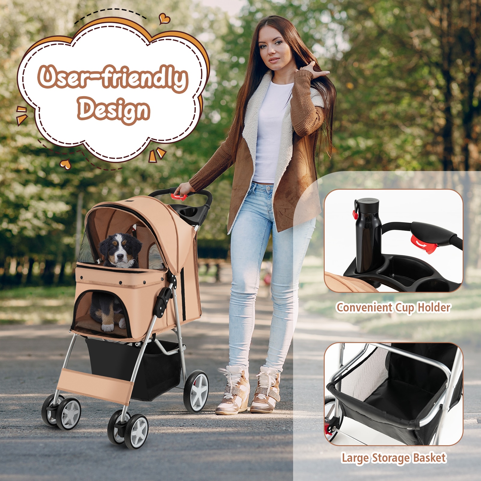 LIVIZA GIZ-AS073RE Pet-Carriers - View #6