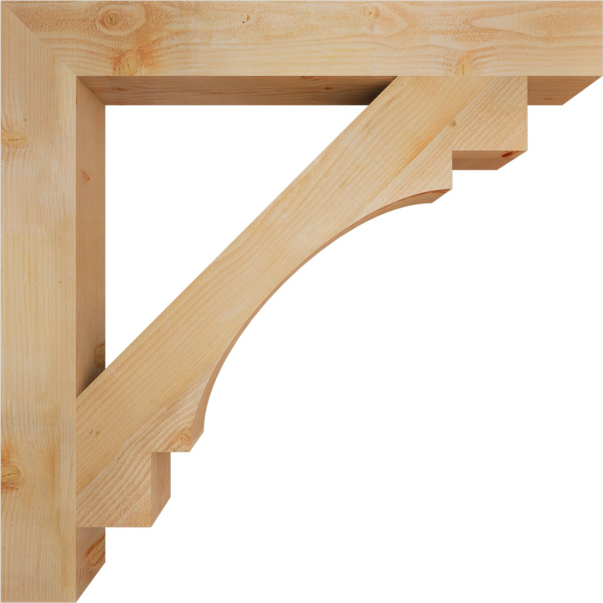 Ekena Millwork BKT06X48X48MRC05RDF Exterior-Brackets-Braces - View #3