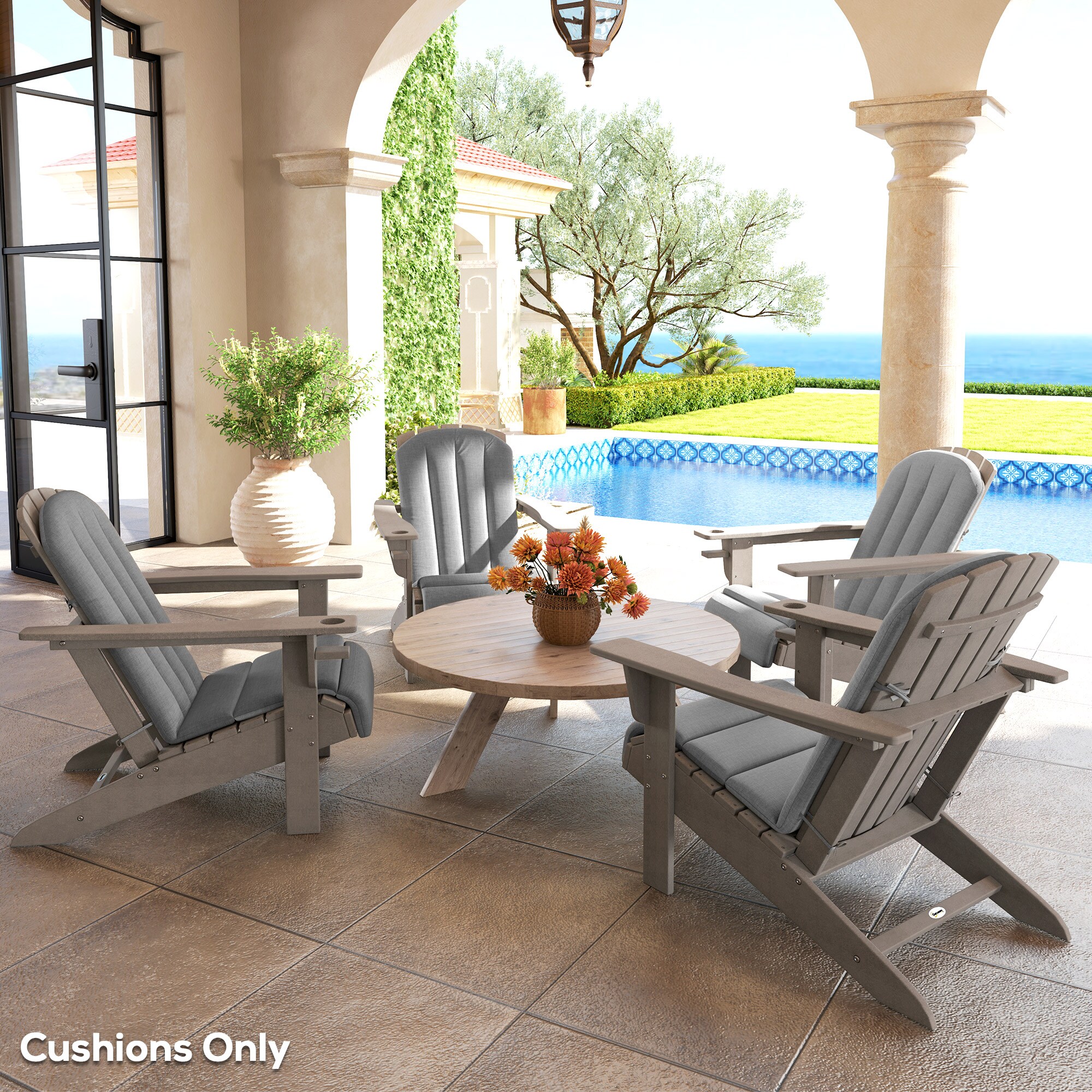 Outsunny 84G-669V01GY Patio-Furniture-Cushions - View #7