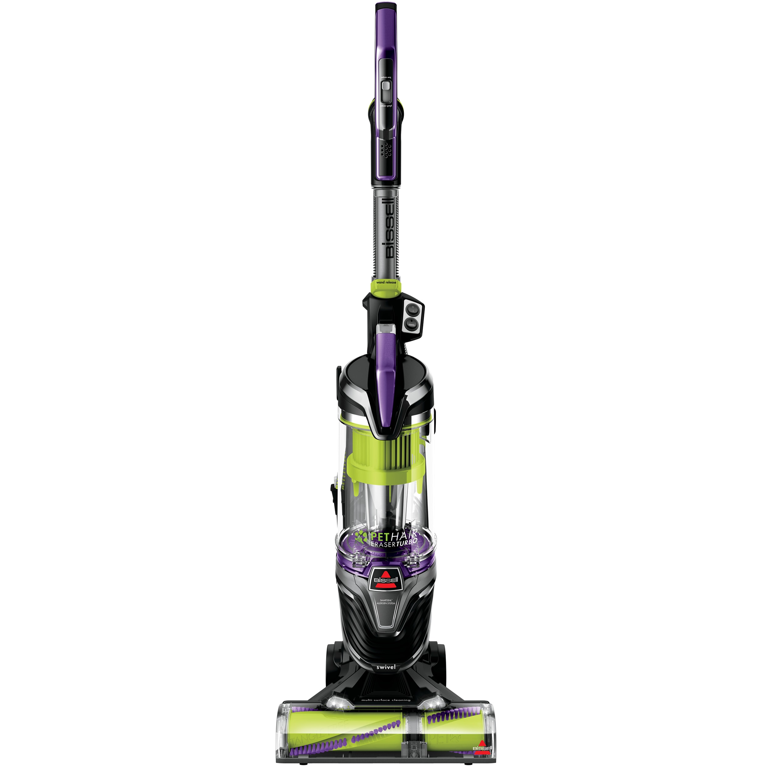 BISSELL Pet Hair Eraser Turbo Plus Corded Bagless Upright Vacuum in the  Upright Vacuums department at Lowes.com
