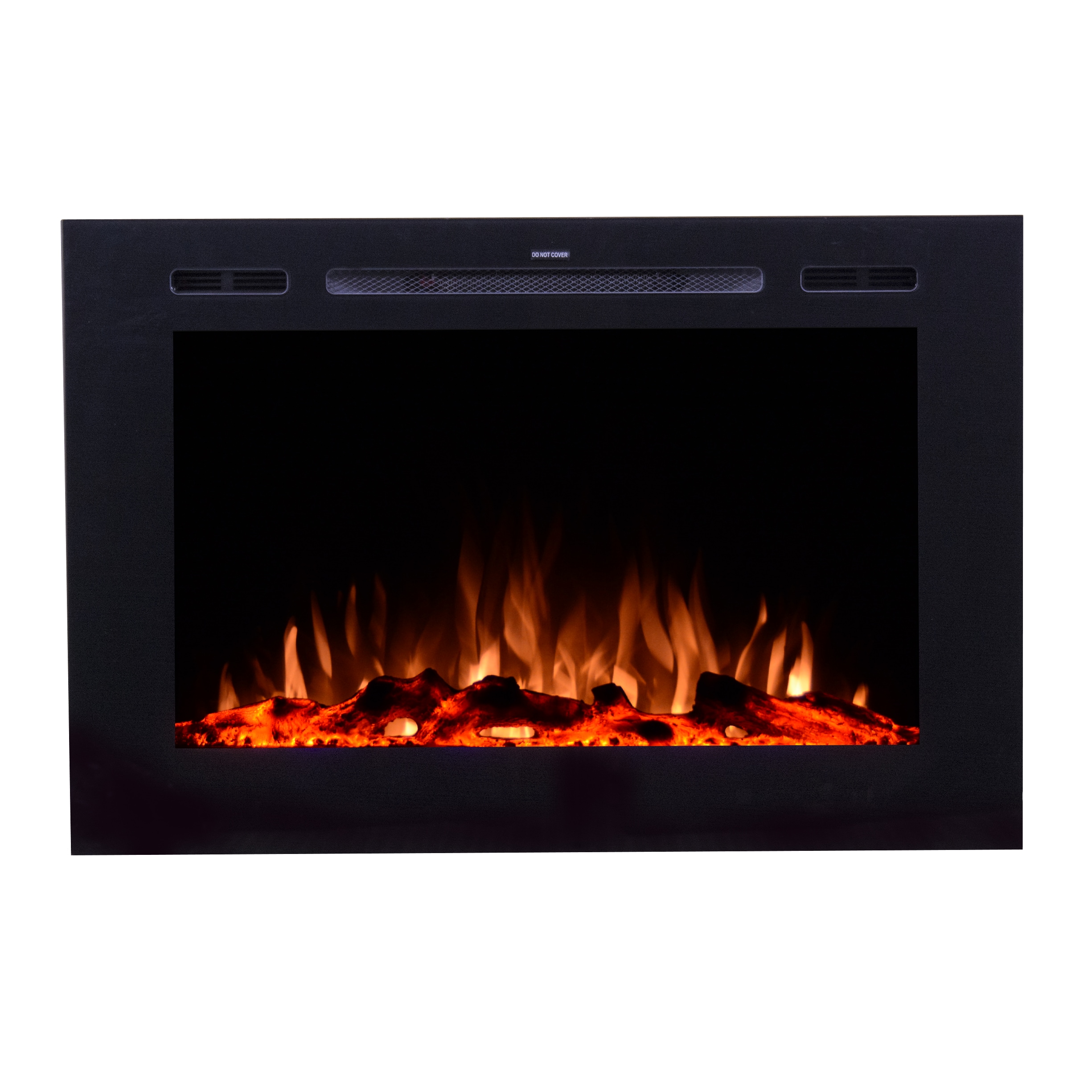 Touchstone 40-in W Black Fan-forced Electric Fireplace 80006 Sansujyuku sansujyuku.com