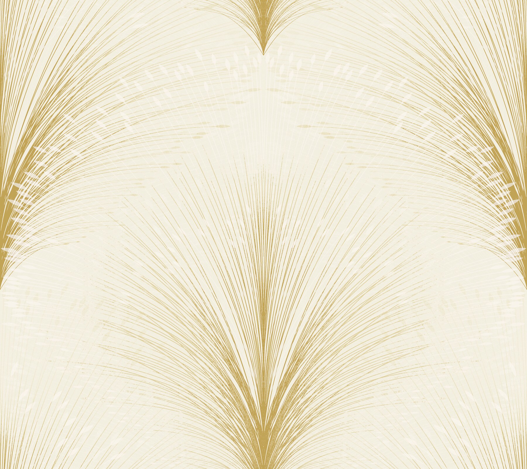 York Wallcoverings OI0683 New Origins 60.8-Sq. Feet Off-White Non-woven Ivy/Vines Unpasted Wallpaper