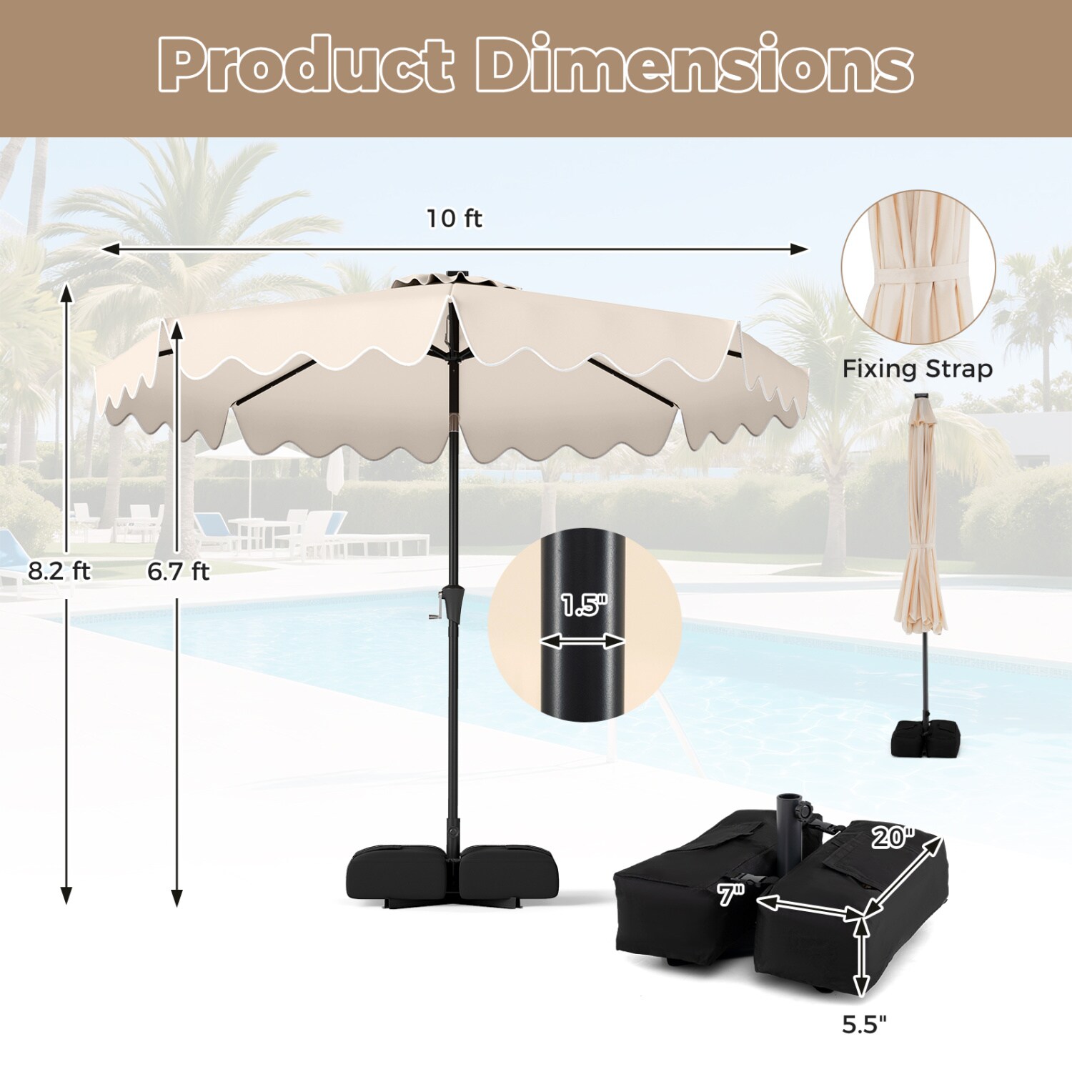 Slickblue D-CO-EB80231PN Umbrellas-2 - View #3