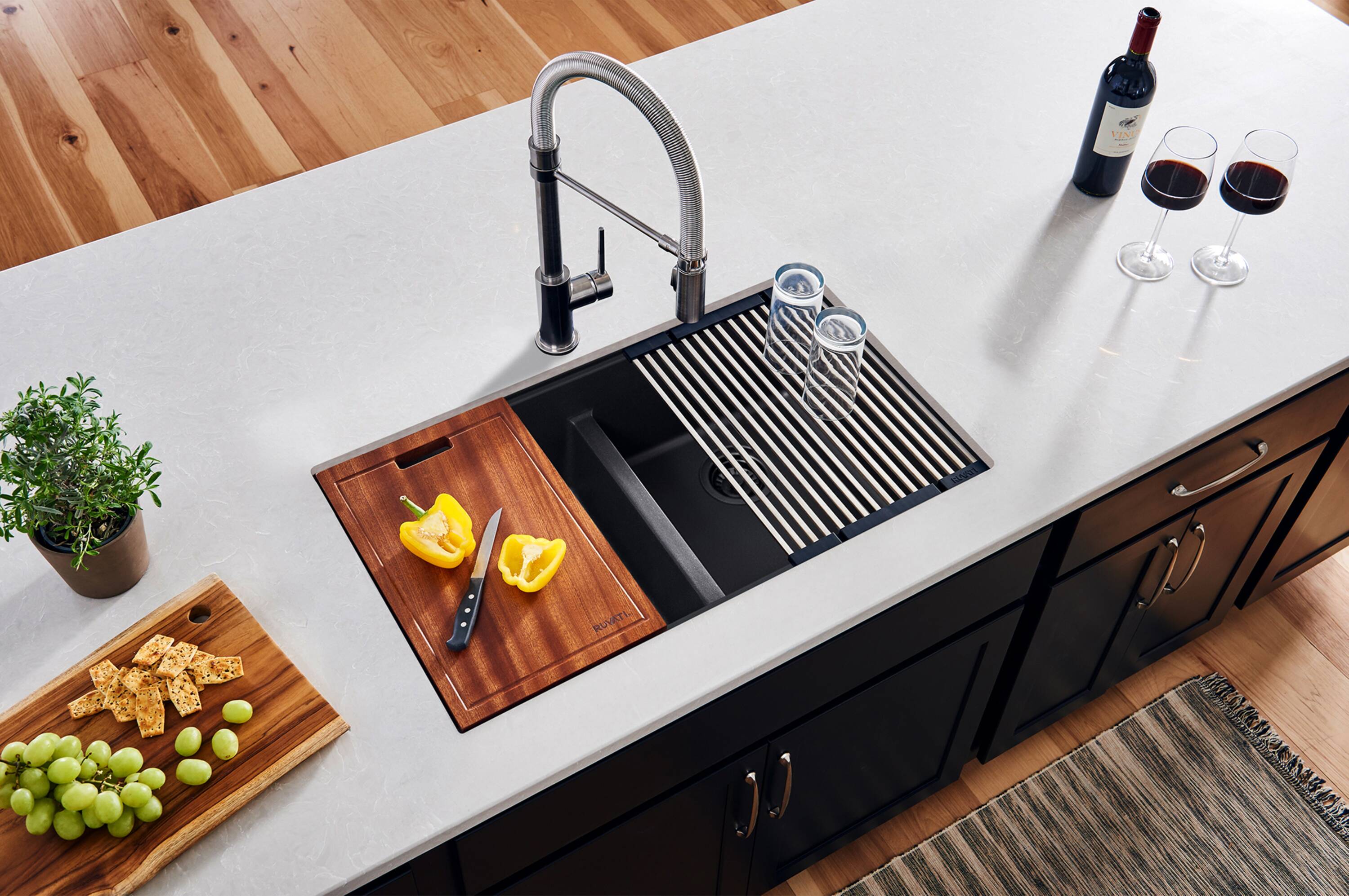 Ruvati RVG2343BK Kitchen-Sinks - View #9