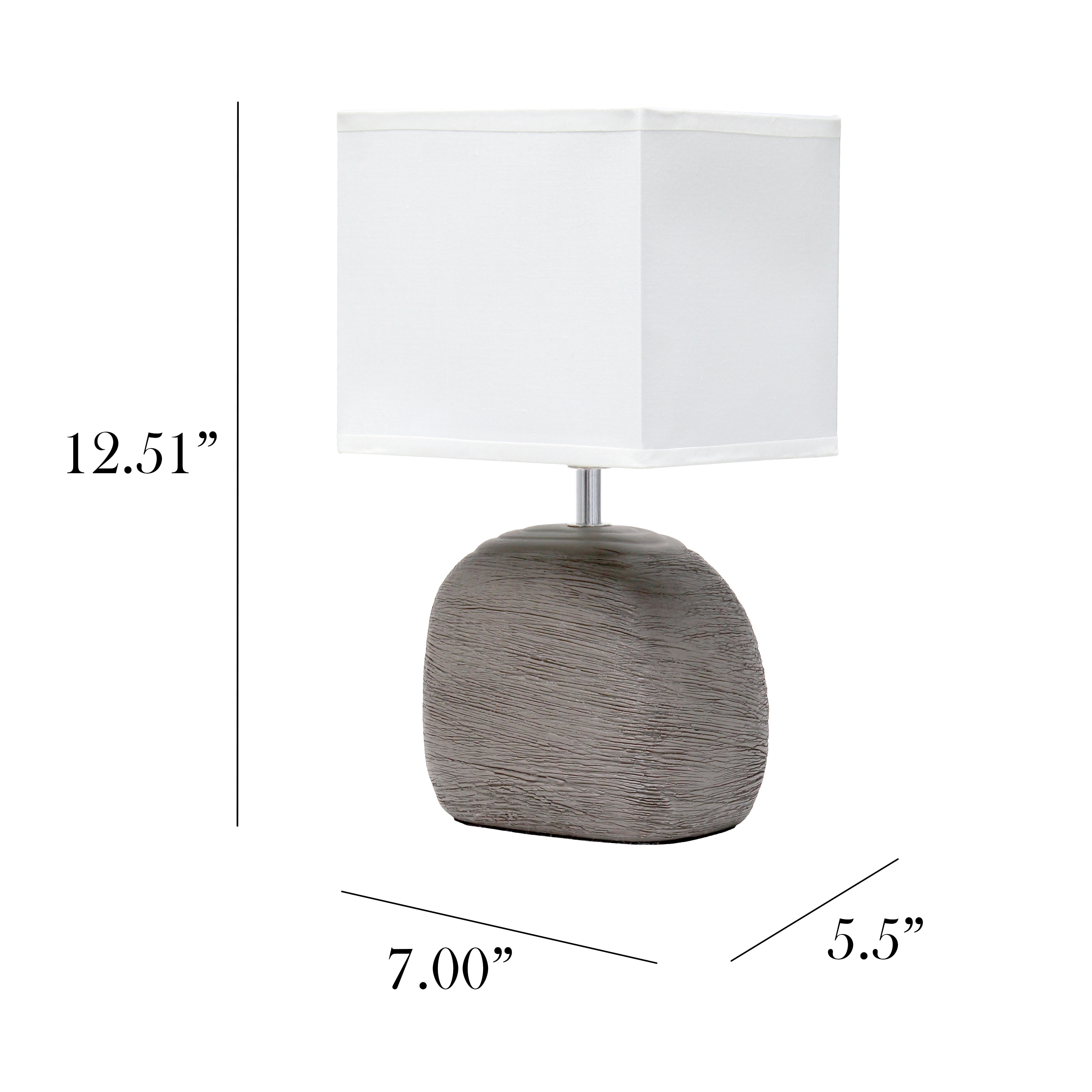 Simple Designs LT1115-BWN Table-Lamps - View #3