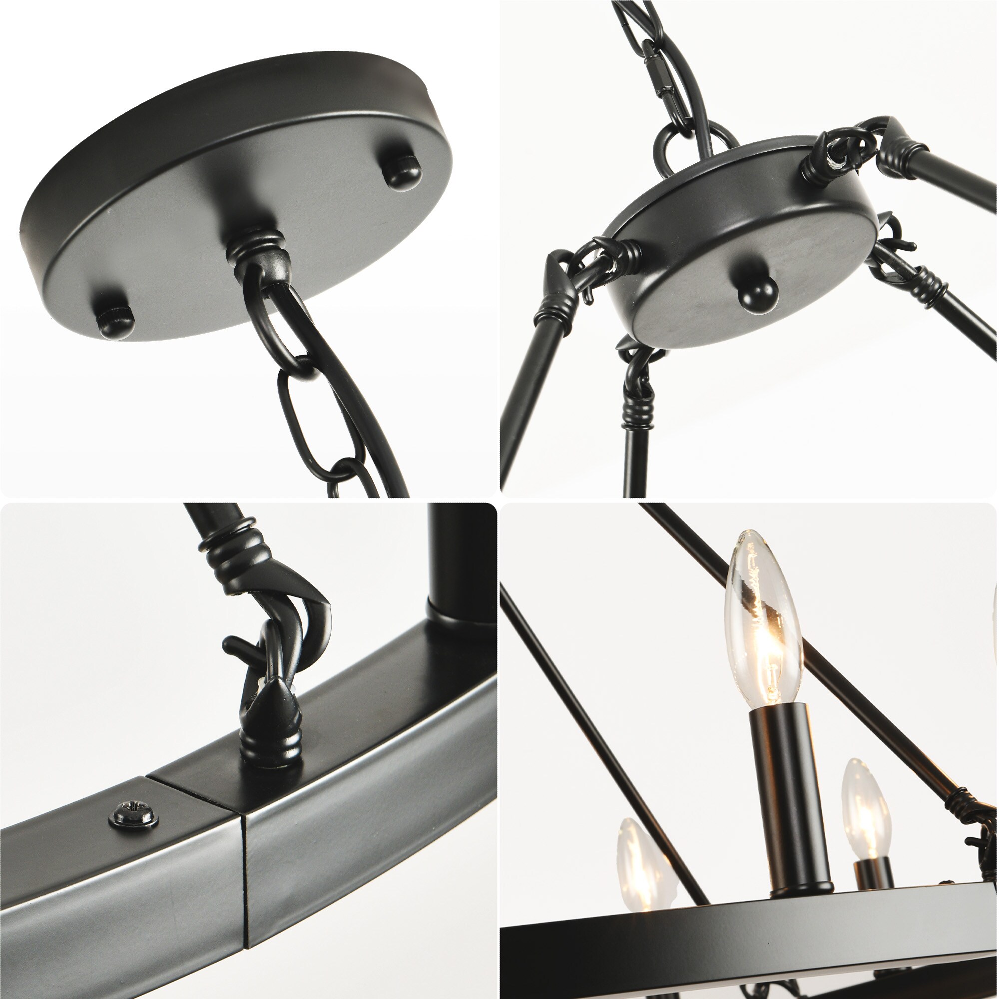 WELLFOR MLZD03DGR Pendant-Lights - View #7