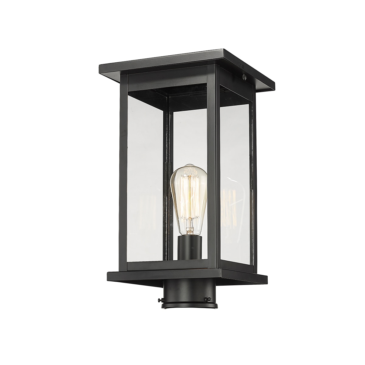 Millennium Lighting 4124-PBK Post-Lights - View #4