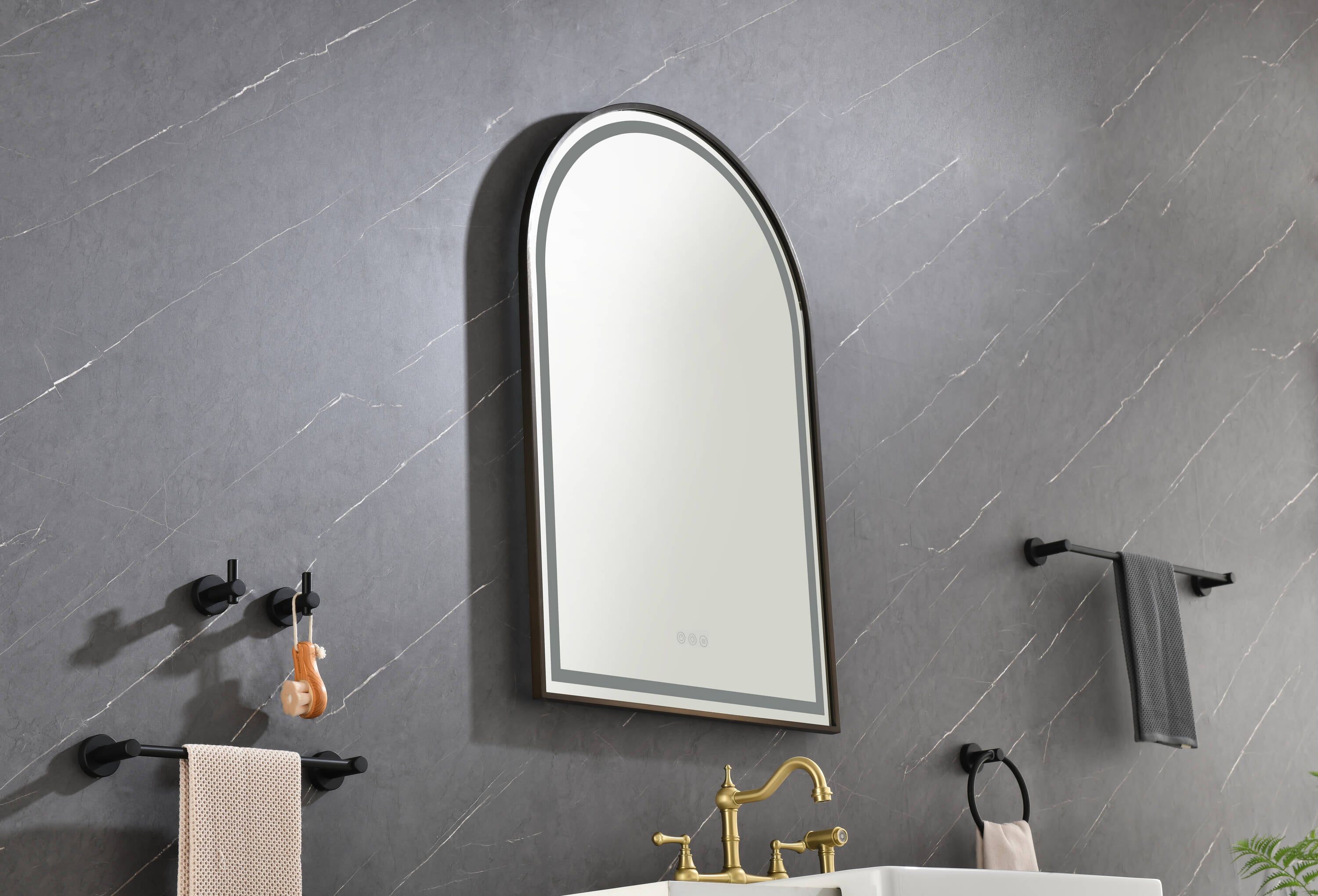 Vacolite KP-3926HFG Framed-Bath-Mirrors - View #5