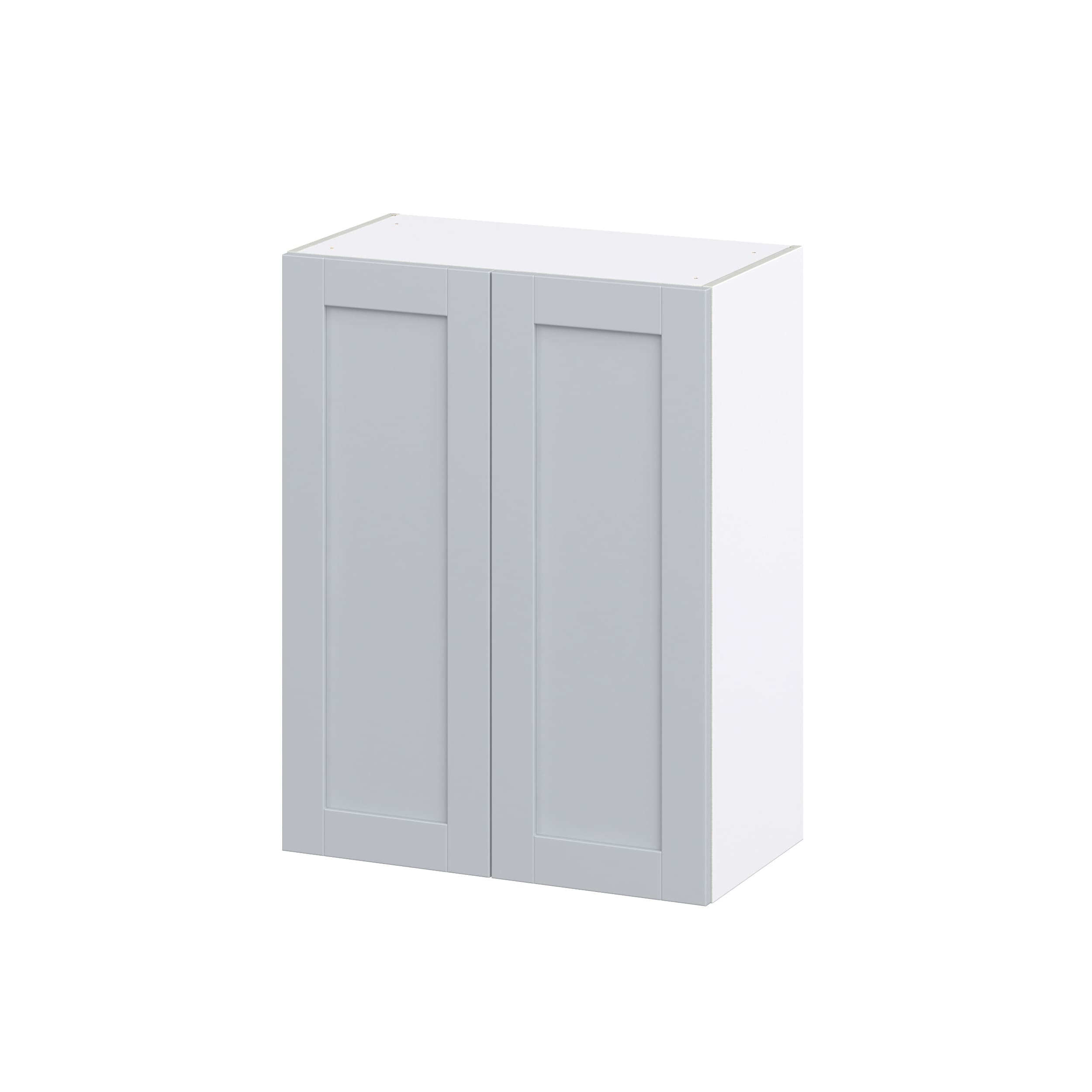 Hugo&Borg Charlesberg 27-in W x 15-in H x 14-in D Gray Wall Fully Assembled Cabinet (Recessed Panel Shaker Door Style)