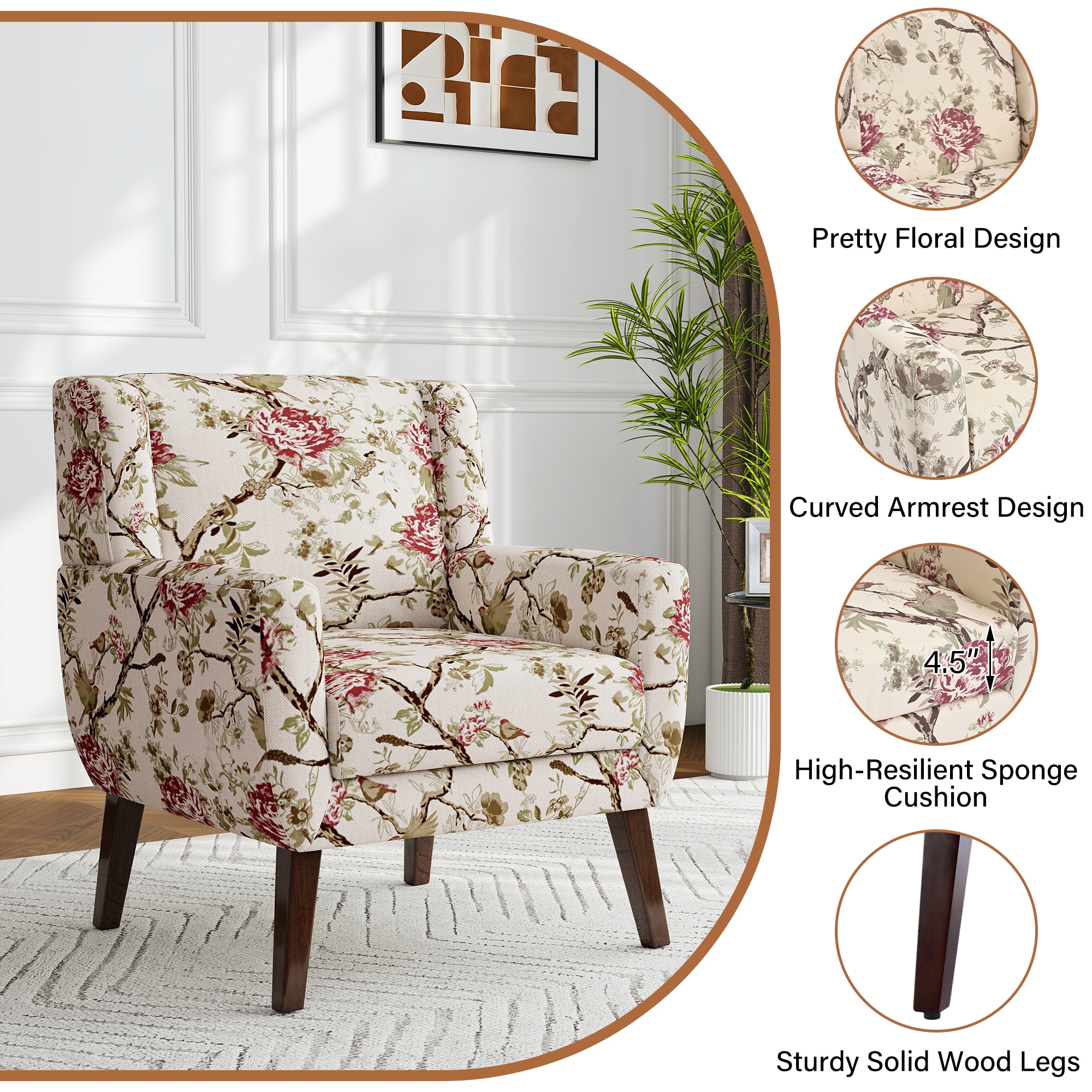 Dreamsidea LS-IDF-SF03-FLOR-2 chairs - View #7