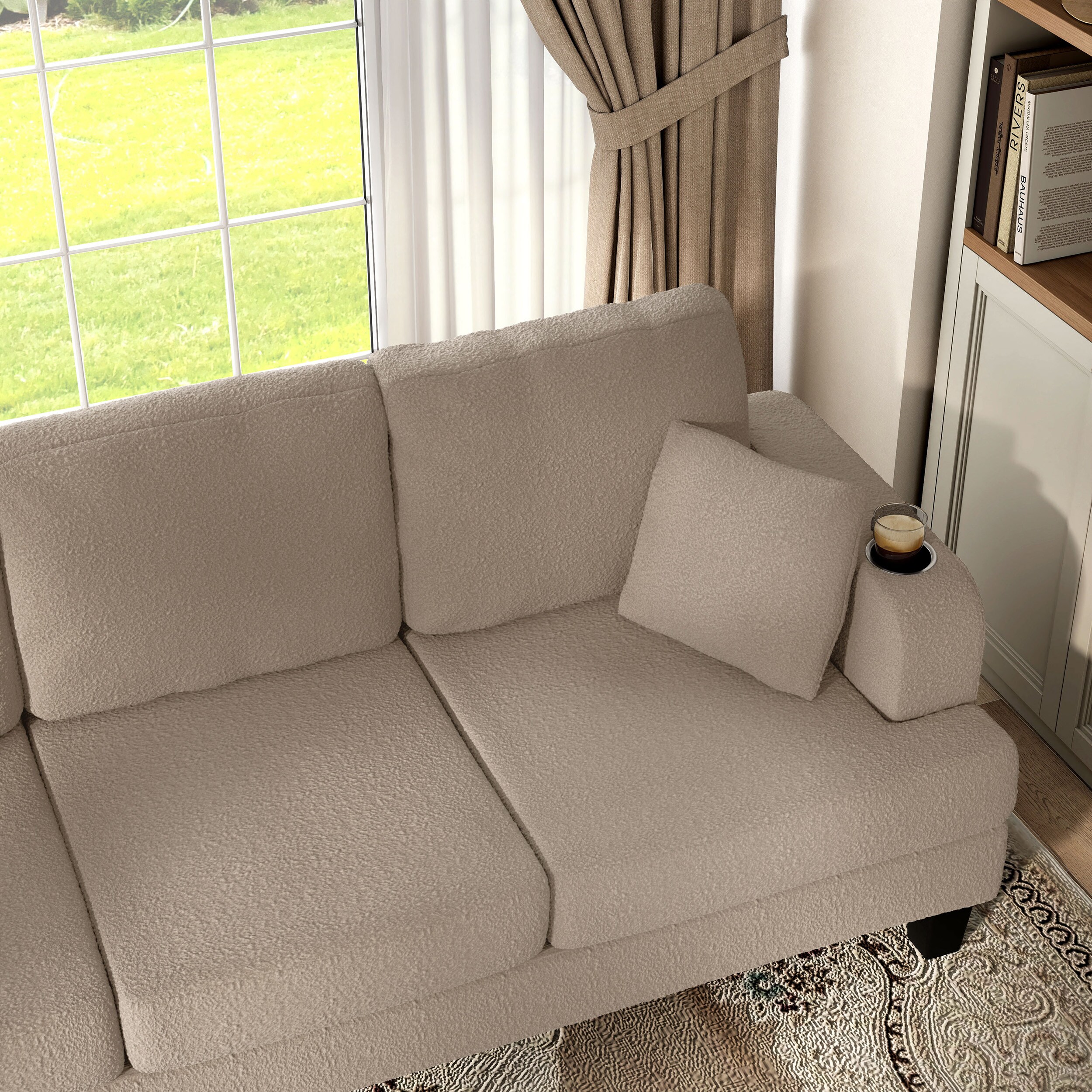 Furniture of America IDF-SL6936BG-SF Sofas-Loveseats - View #8
