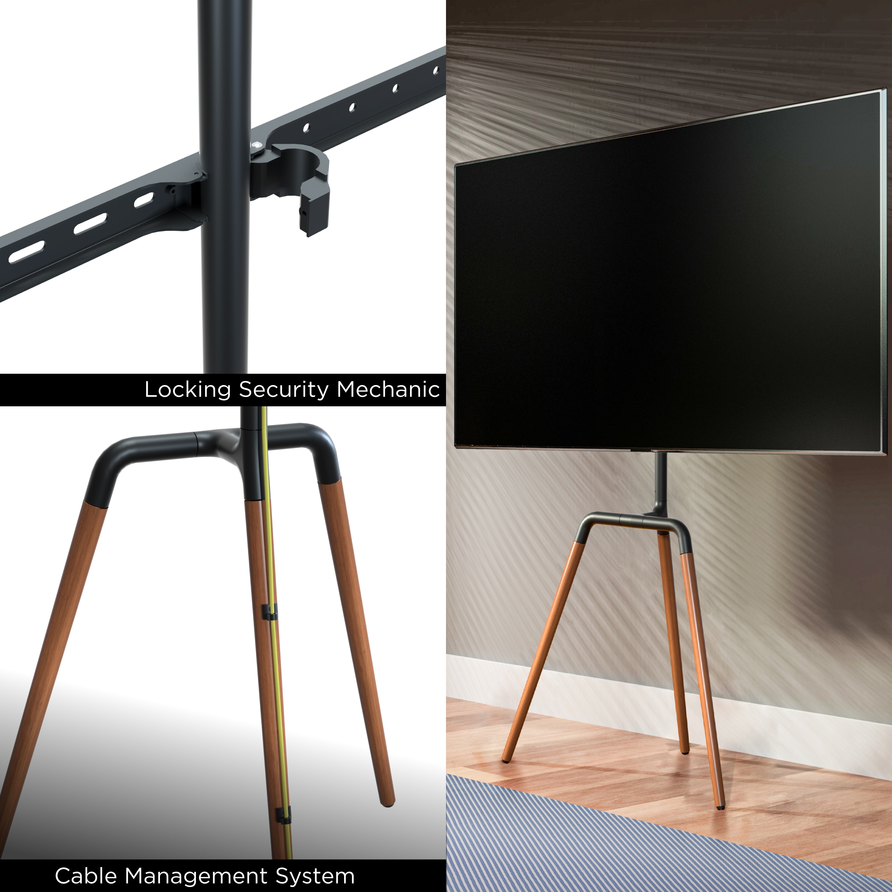 Folding Cable Display Stands, Freestanding Displays