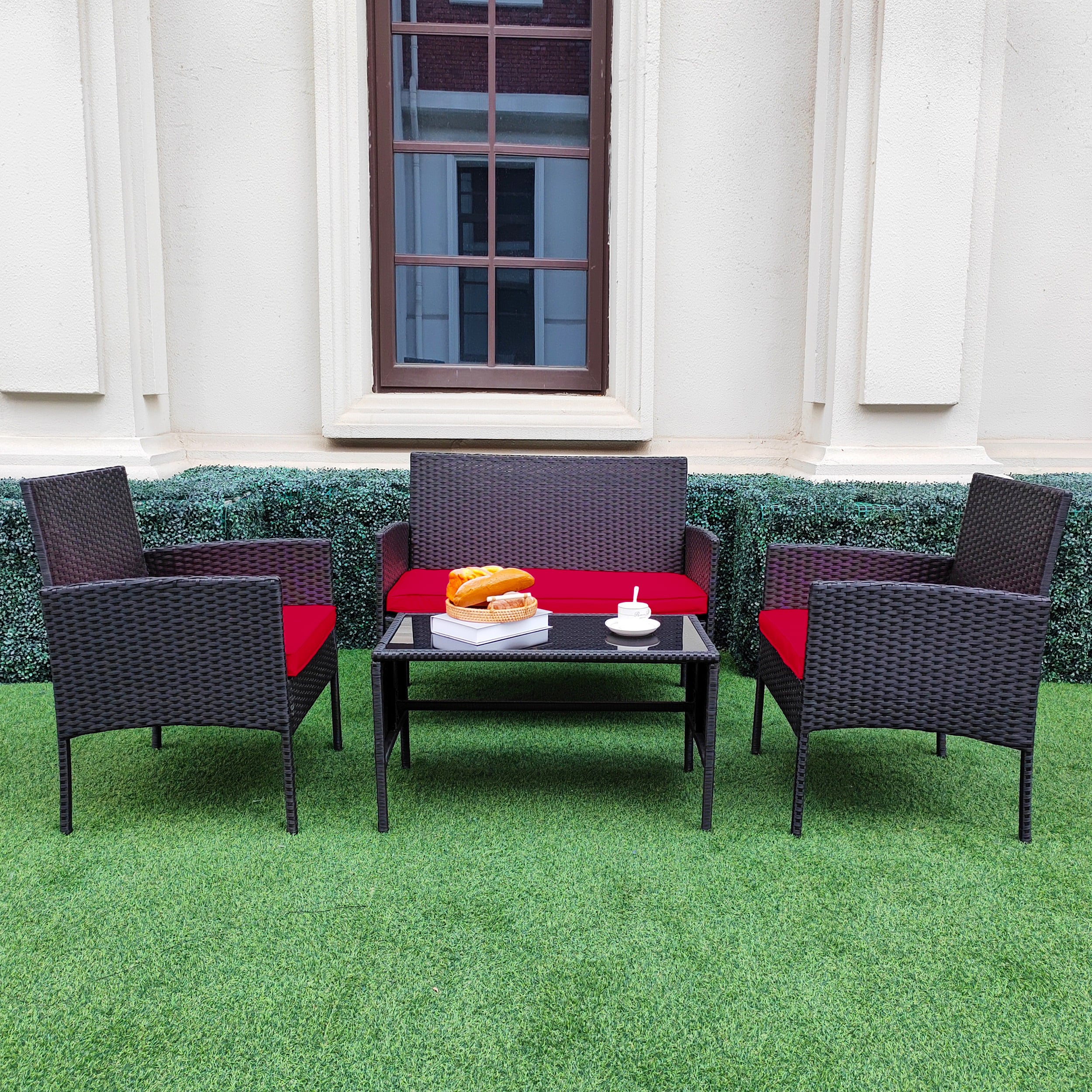 Grearden LS2109-RD Patio-Conversation-Sets - View #3
