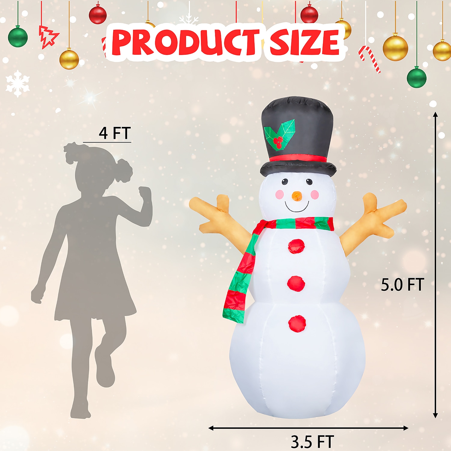 GOOSH DJ-SD-15059 Christmas-Inflatables - View #6