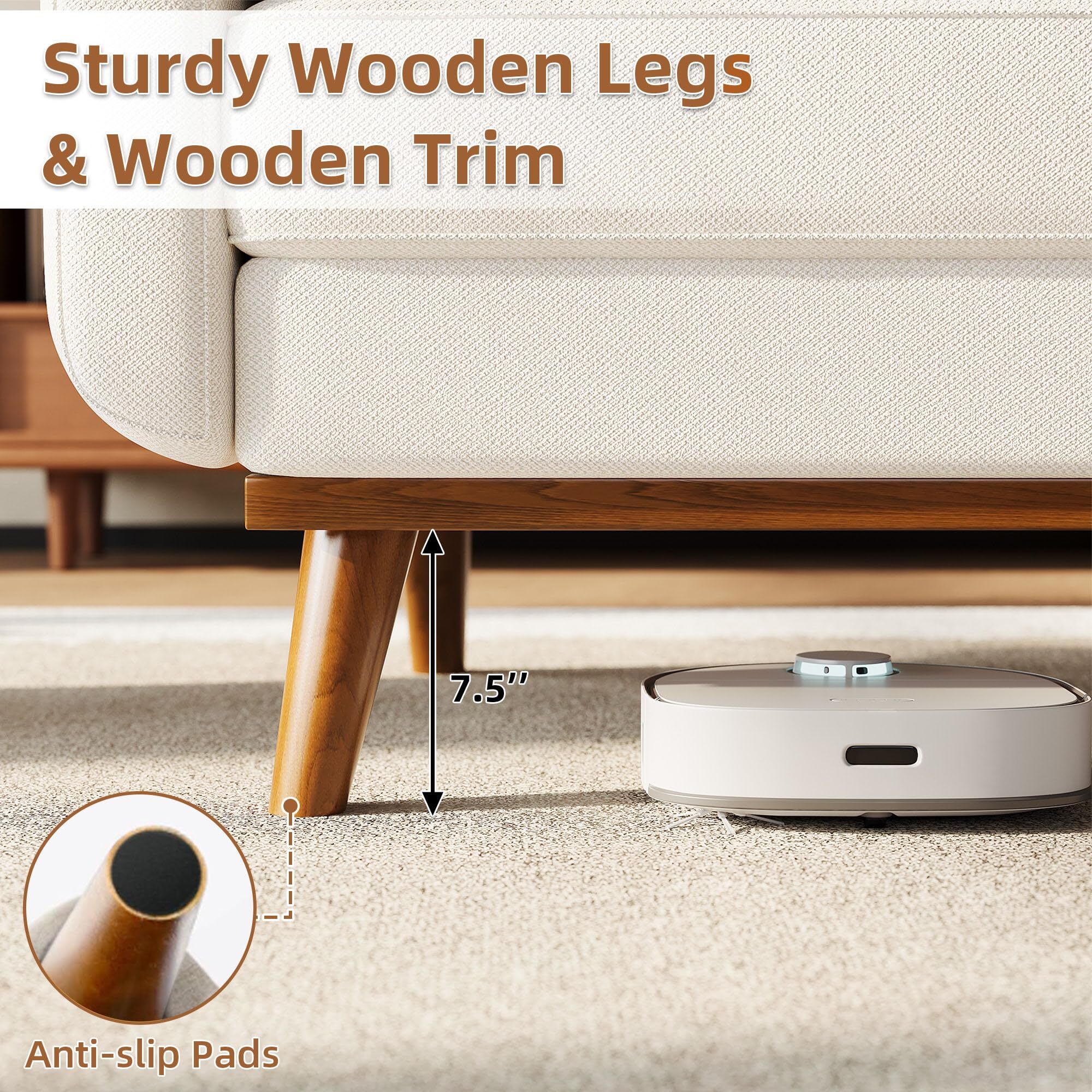 Qeetex PHO-34N6GREG-KLN Sofas-Loveseats - View #4