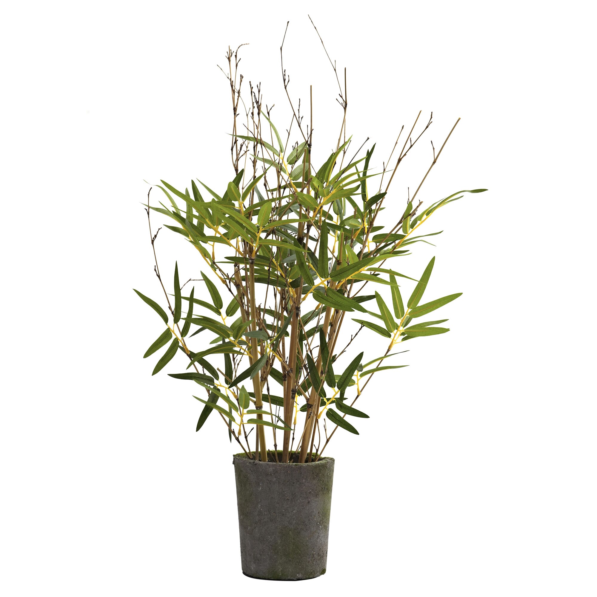 Nearly Natural 27 In Green Indoor Silk Artificial Tree At Lowes Com   05114419 