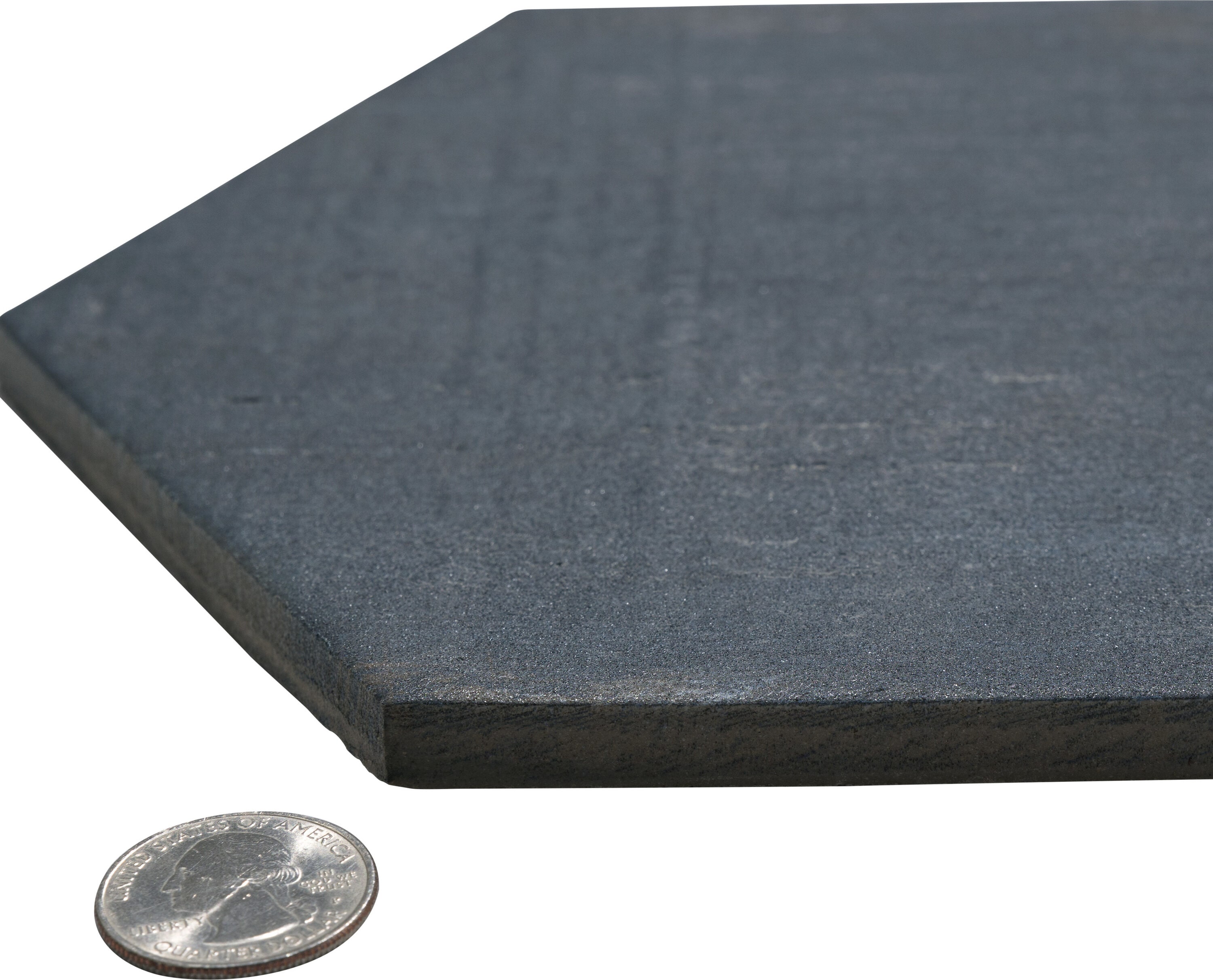Retro Blue Matte Hexagonal Porcelain Tile 7" x 8"