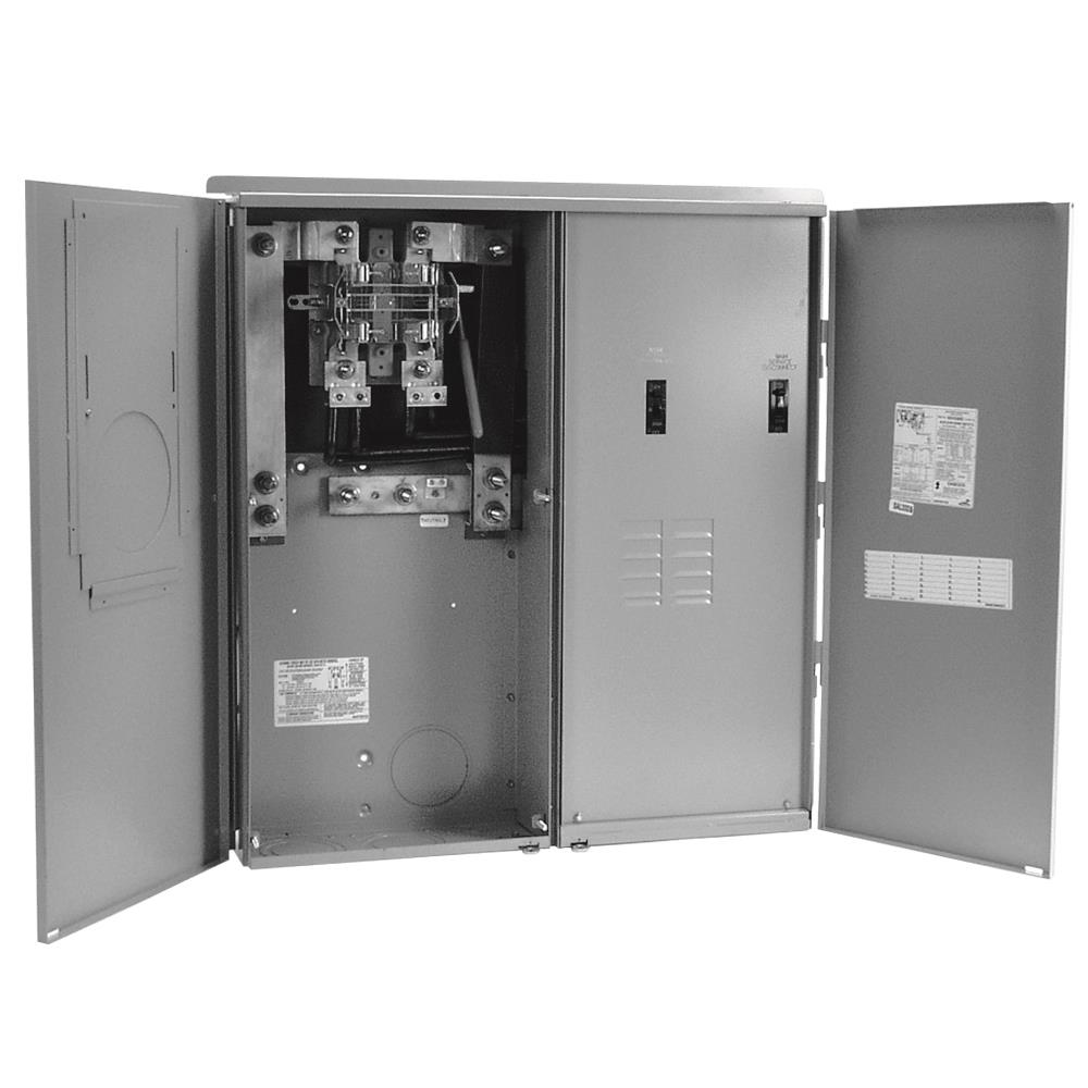 GE RS45508C 400-Amp 1 Gang Ring Underground Only Meter Socket