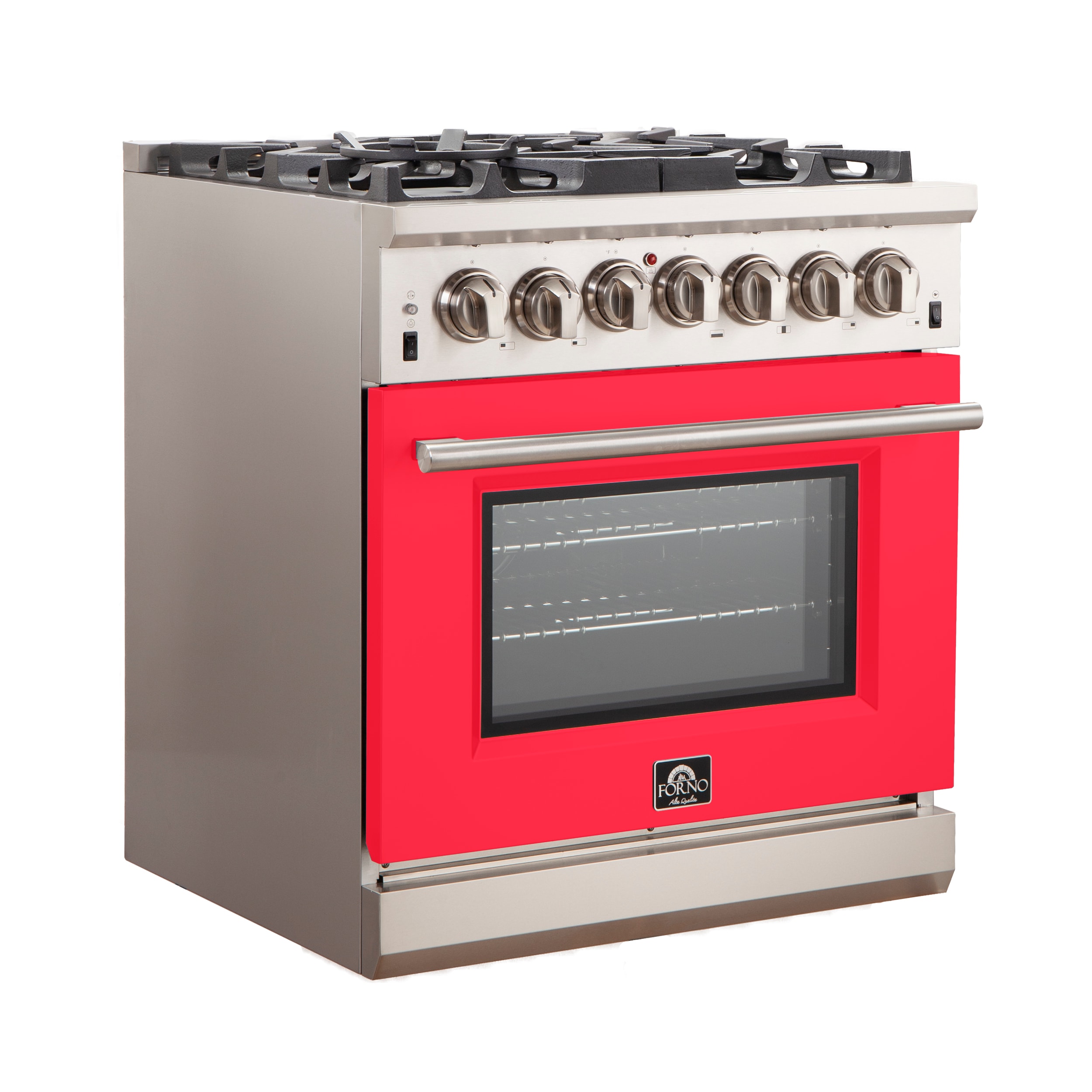FORNO FFSGS6260-30RED Freestanding-Gas-Ranges - View #2