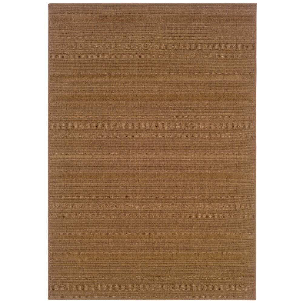 Archer Lane 781LANN77L Ridge 8 x 10 (ft) Polypropylene Tan Rectangular Indoor/Outdoor Solid Area rug